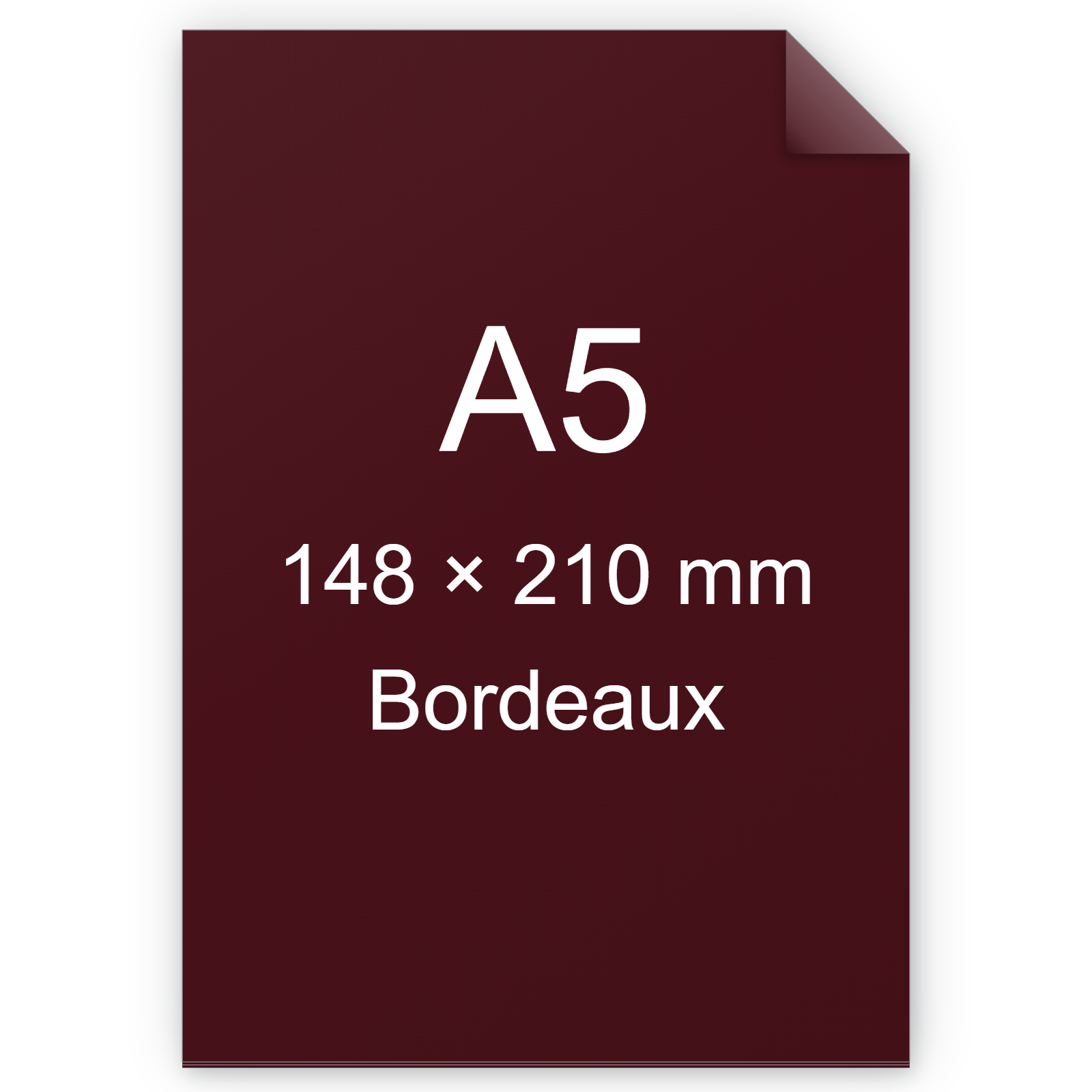 Cartoncino Favini, Burano, 200 g/m², A5, BORDEAUX 76 BRA1777a5