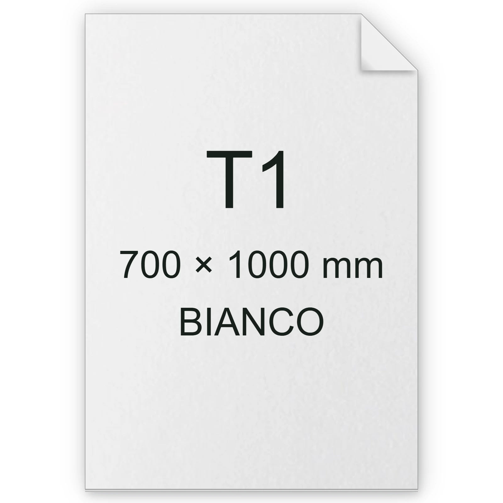 Cartoncino Favini, Sumo (2 mm), 1350 g/m², T1, BIANCO BRA88t1