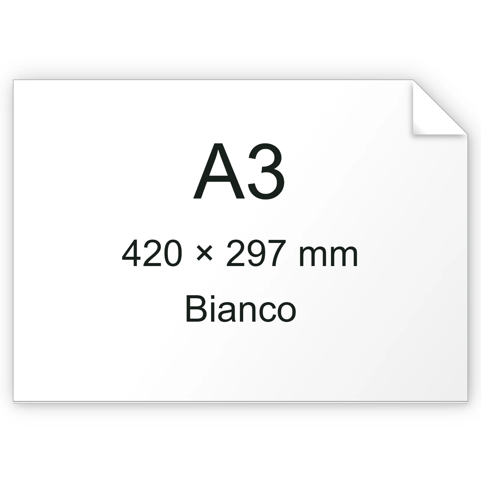 Cartoncino Favini, Burano, 120 g/m², A3, BIANCO 01 bra815a3
