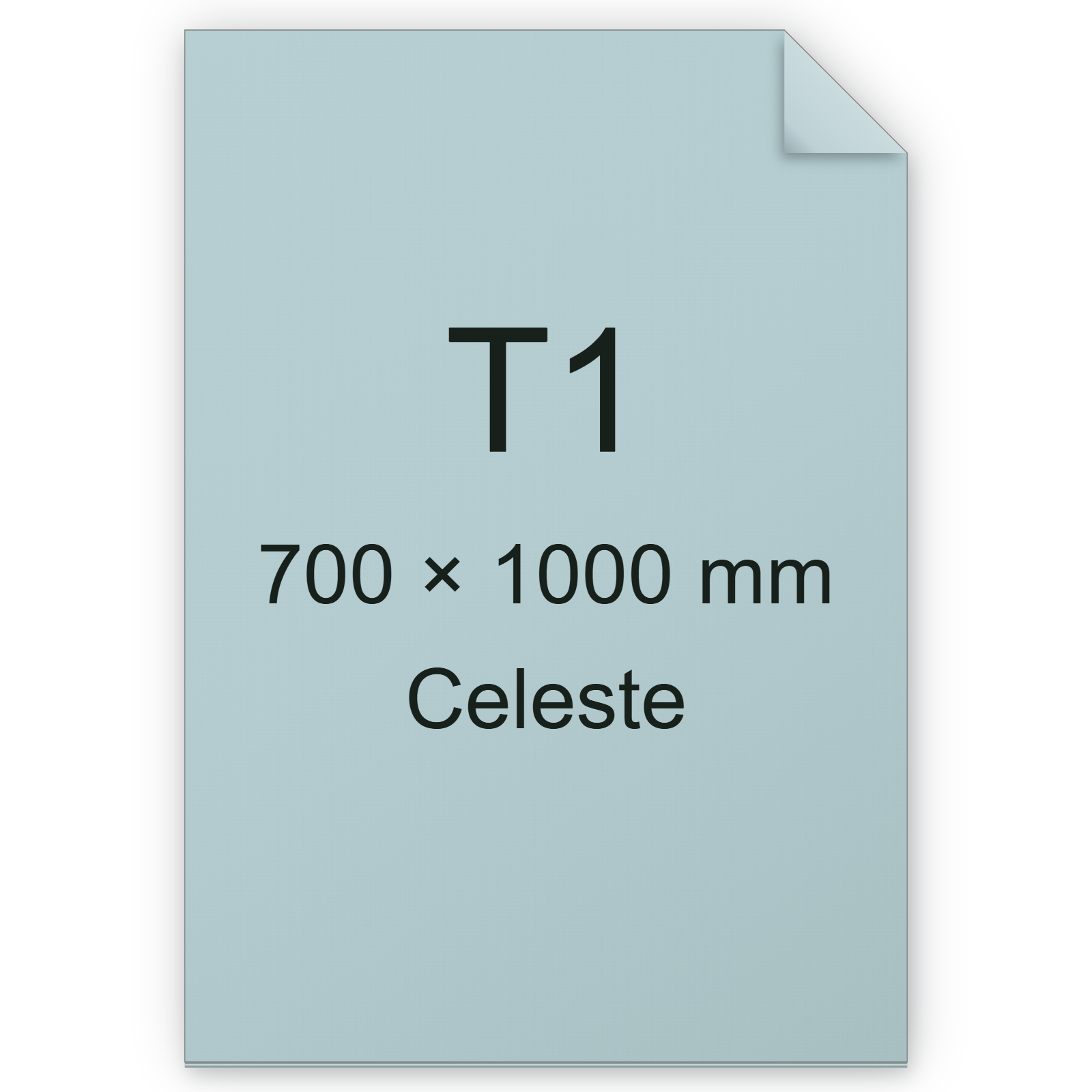 Cartoncino Favini, Burano, 200 g/m², T1, CELESTE 03 BRA836t1