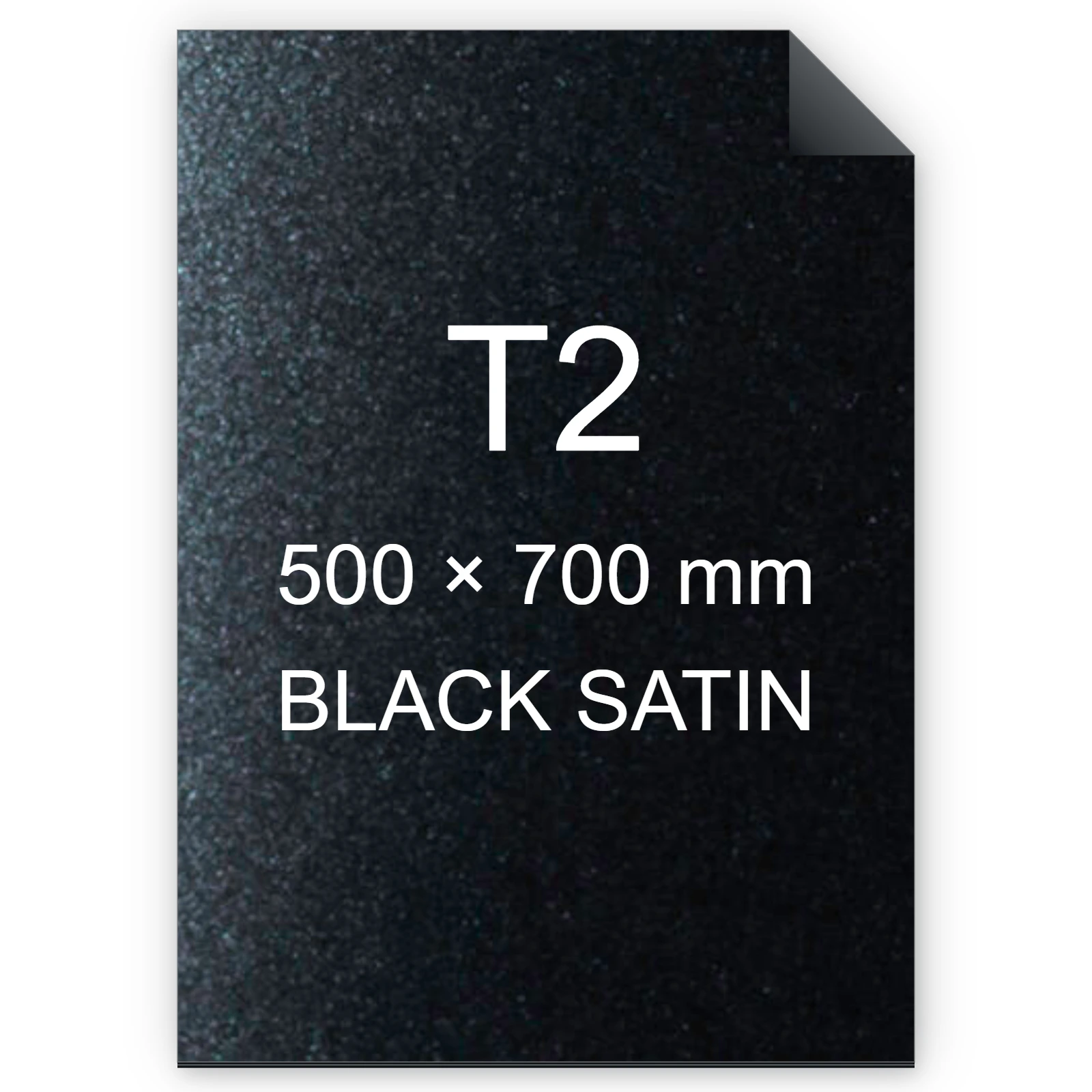 Cartoncino Favini, Majestic Satin, 290 g/m², T2, BLACK SATIN bra1024t2