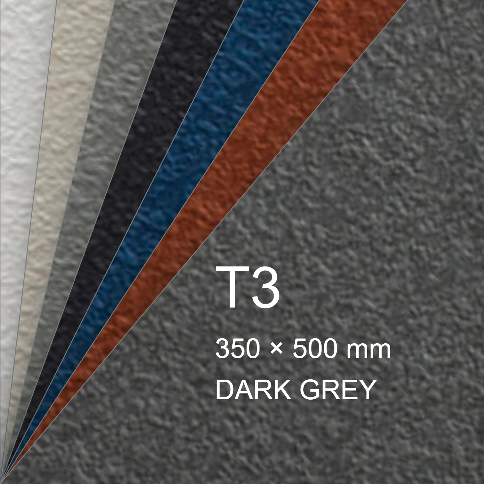 Cartoncino Favini, Tokyo, 120 g/m², T3, DARK GREY bra6607t3 - immagine aggiuntiva