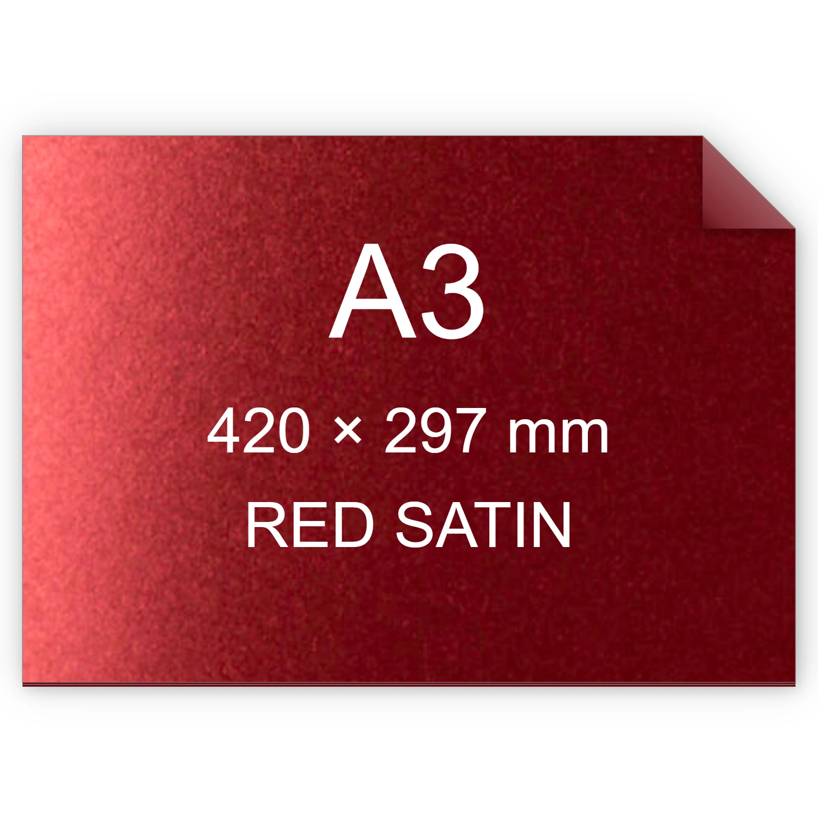 Cartoncino Favini, Majestic Satin, 290 g/m², A3, RED SATIN bra1018a3