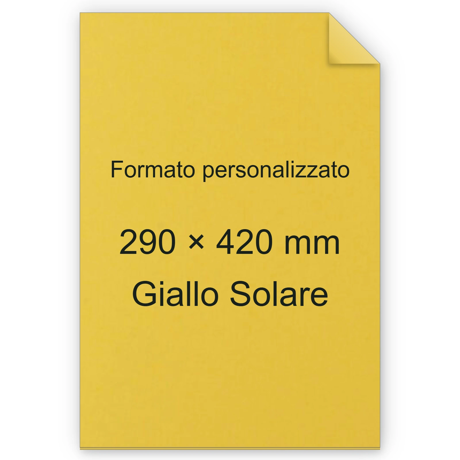 Cartoncino Favini, Burano, 140 g/m², 297x420 mm, GIALLO SOLARE 53 bra587A3