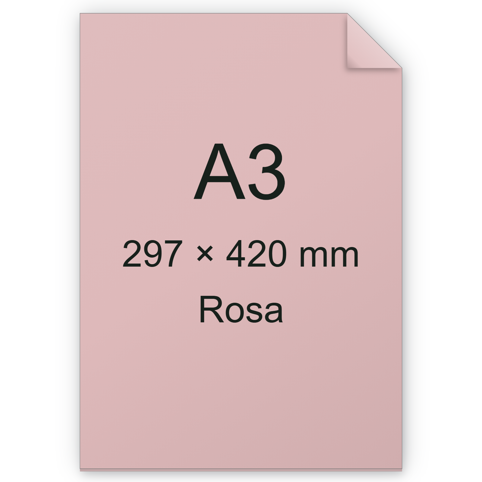 Cartoncino Favini, Burano, 200 g/m², A3, ROSA 10 BRA560a3