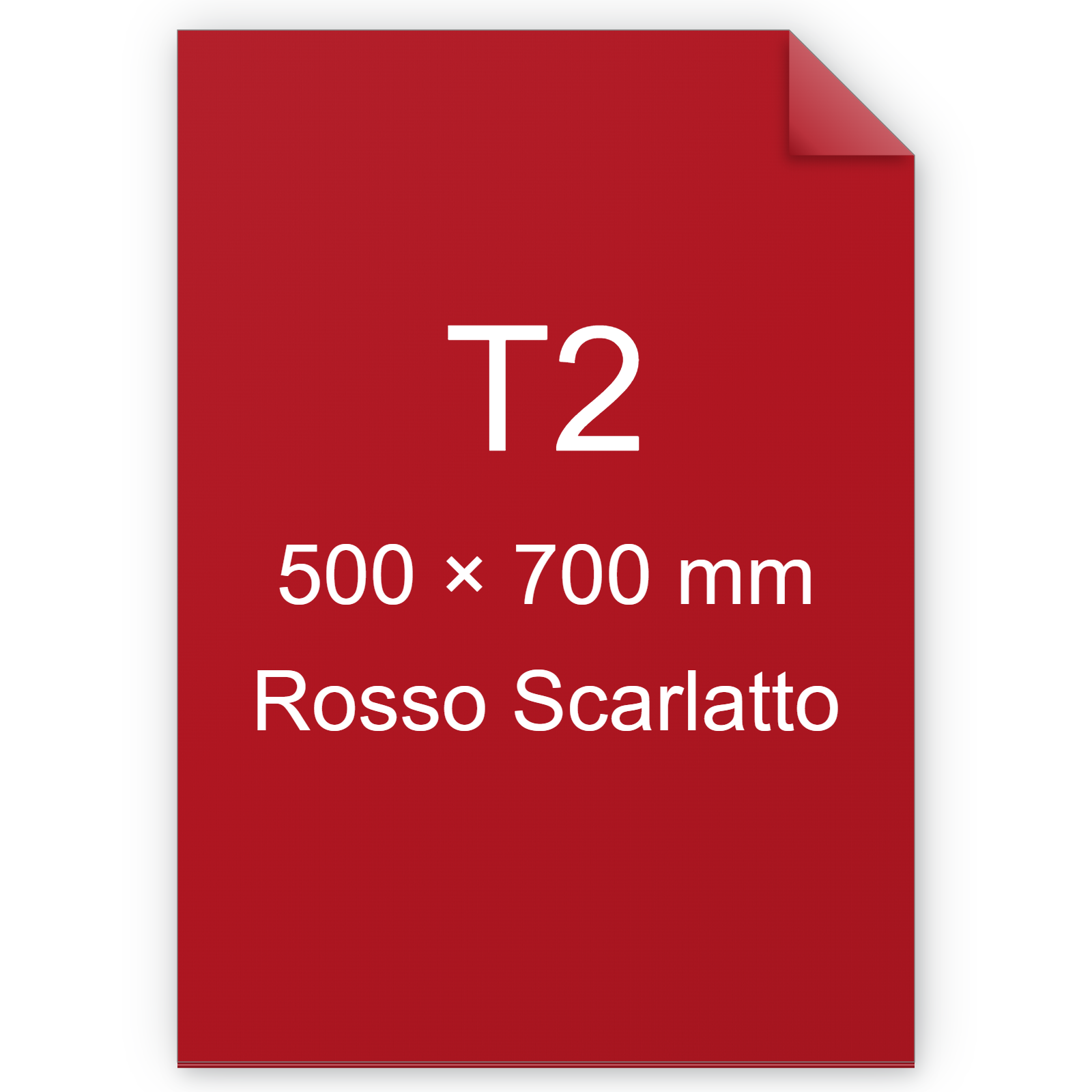 Cartoncino Favini, Burano, 200 g/m², T2, ROSSO SCARLATTO 61 bra592t2