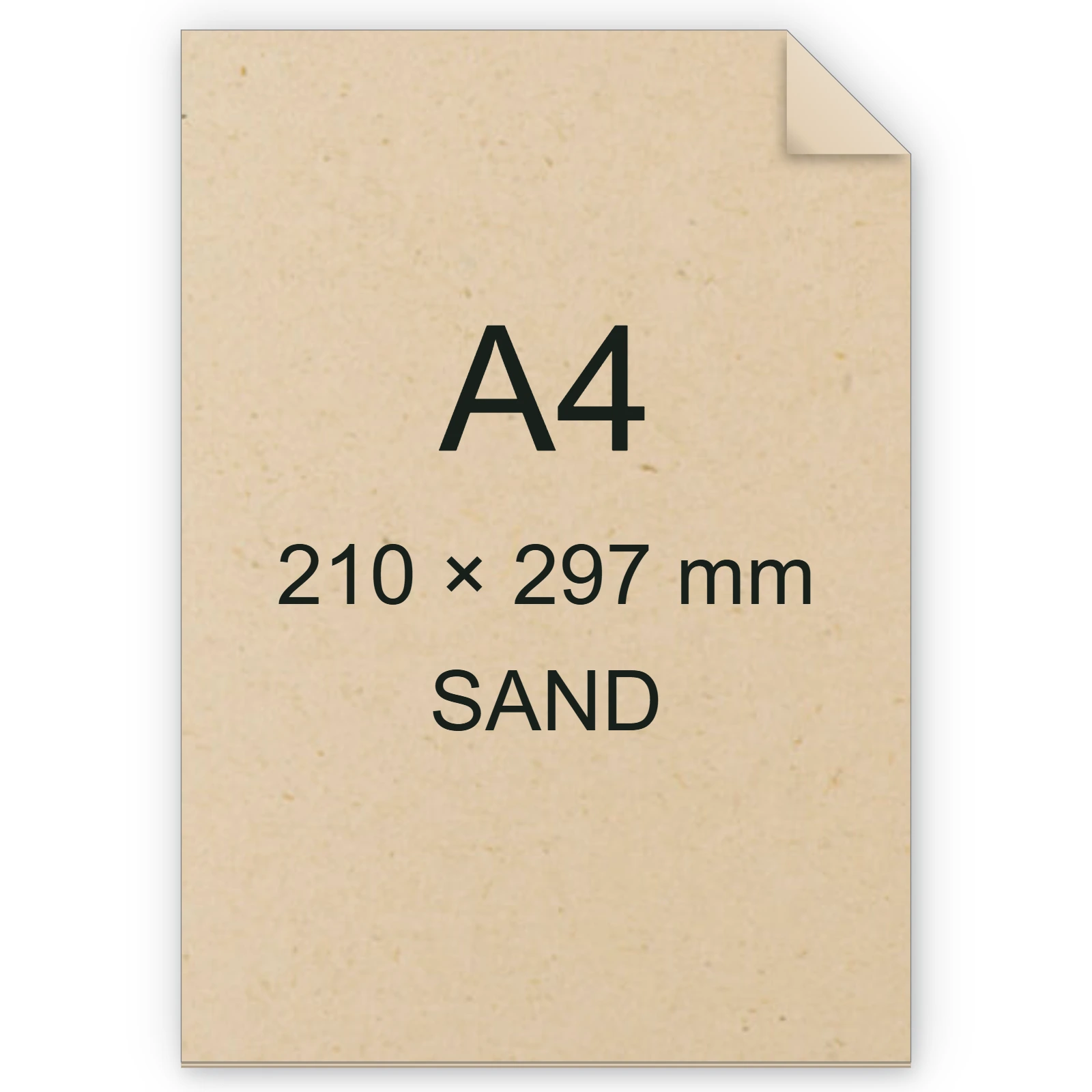 Cartoncino Favini, Remake, 120 g/m², A4, SAND BRA106