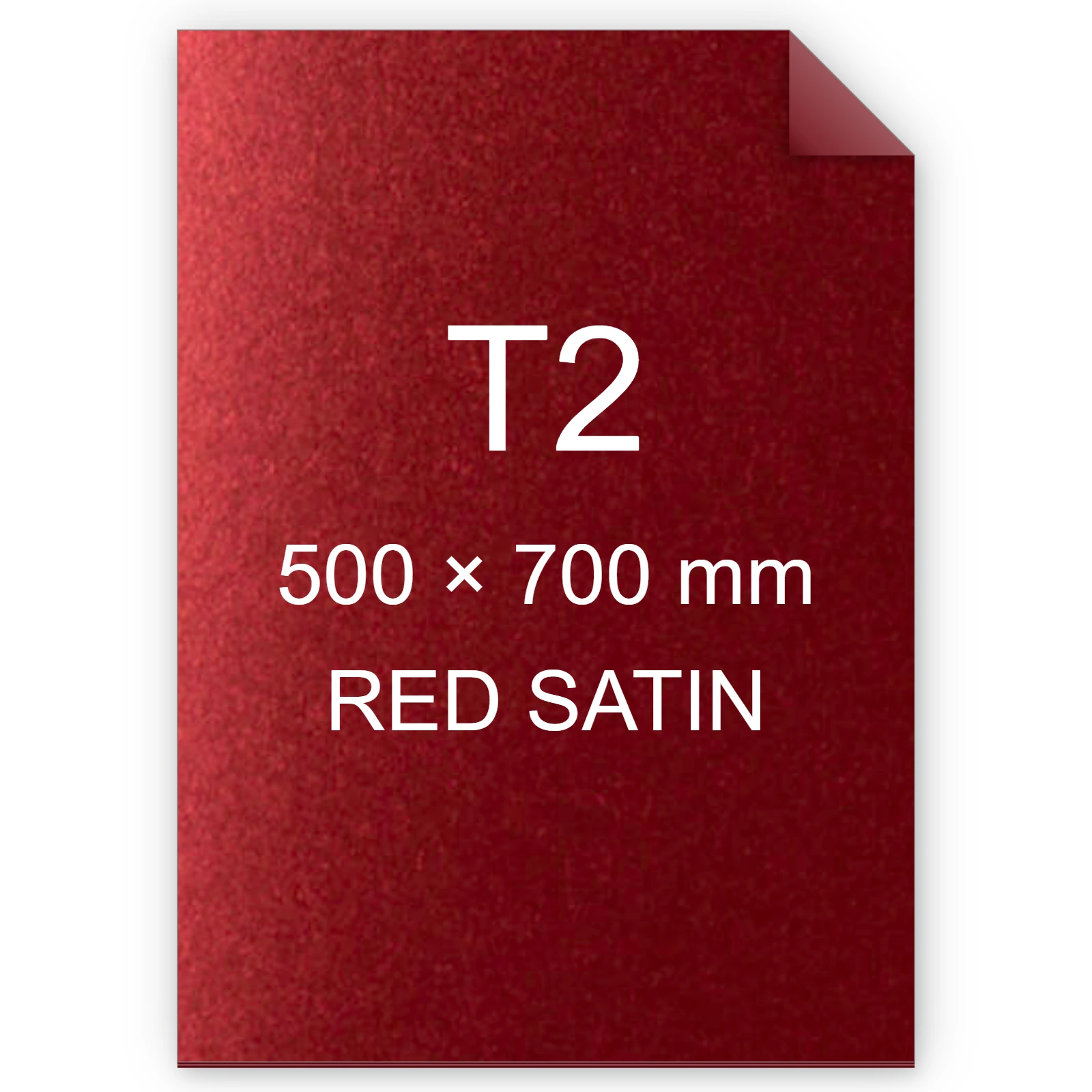Cartoncino Favini, Majestic Satin, 290 g/m², T2, RED SATIN bra1018t2