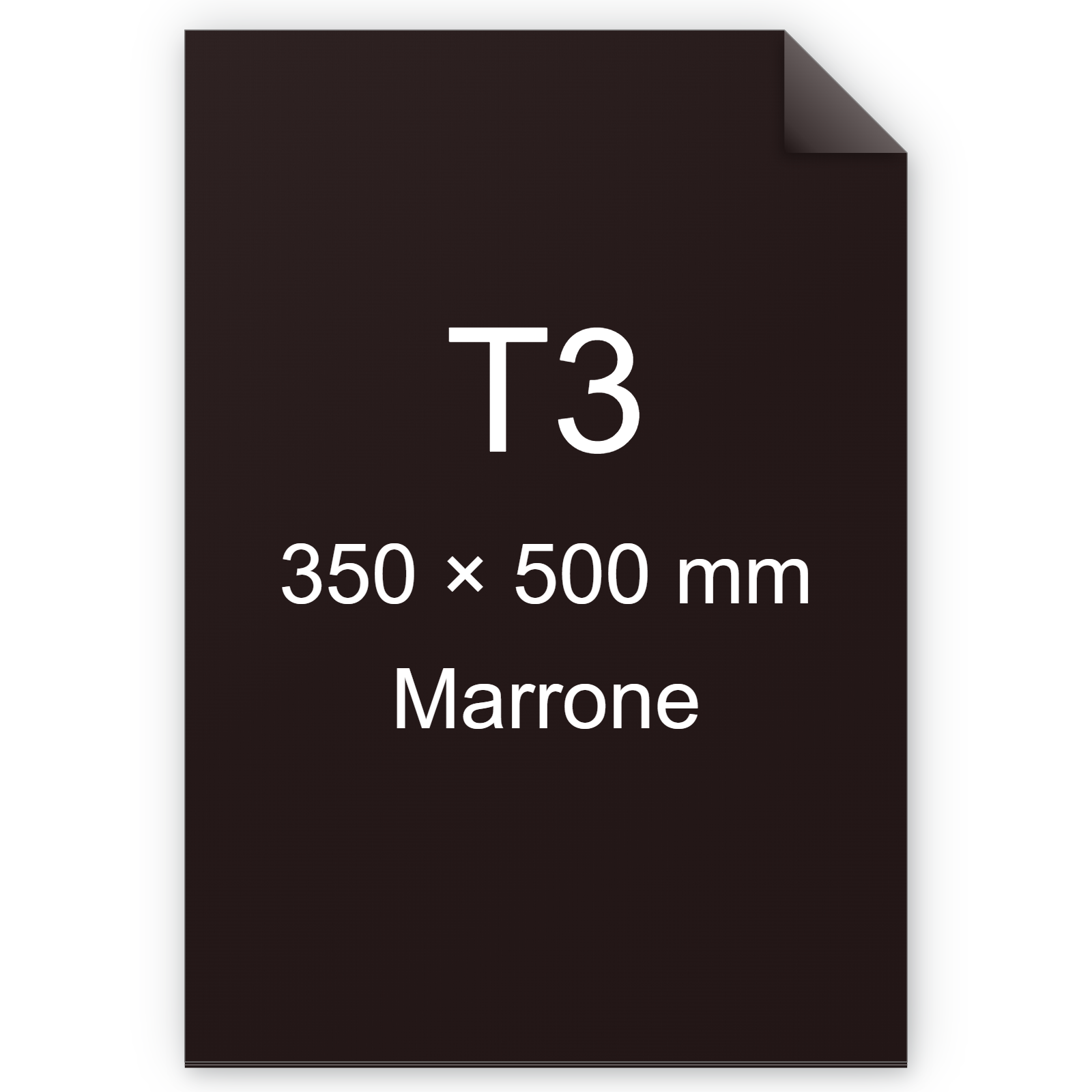 Carta Favini, Burano, 90 g/m², T3, MARRONE 73 BRA812t3