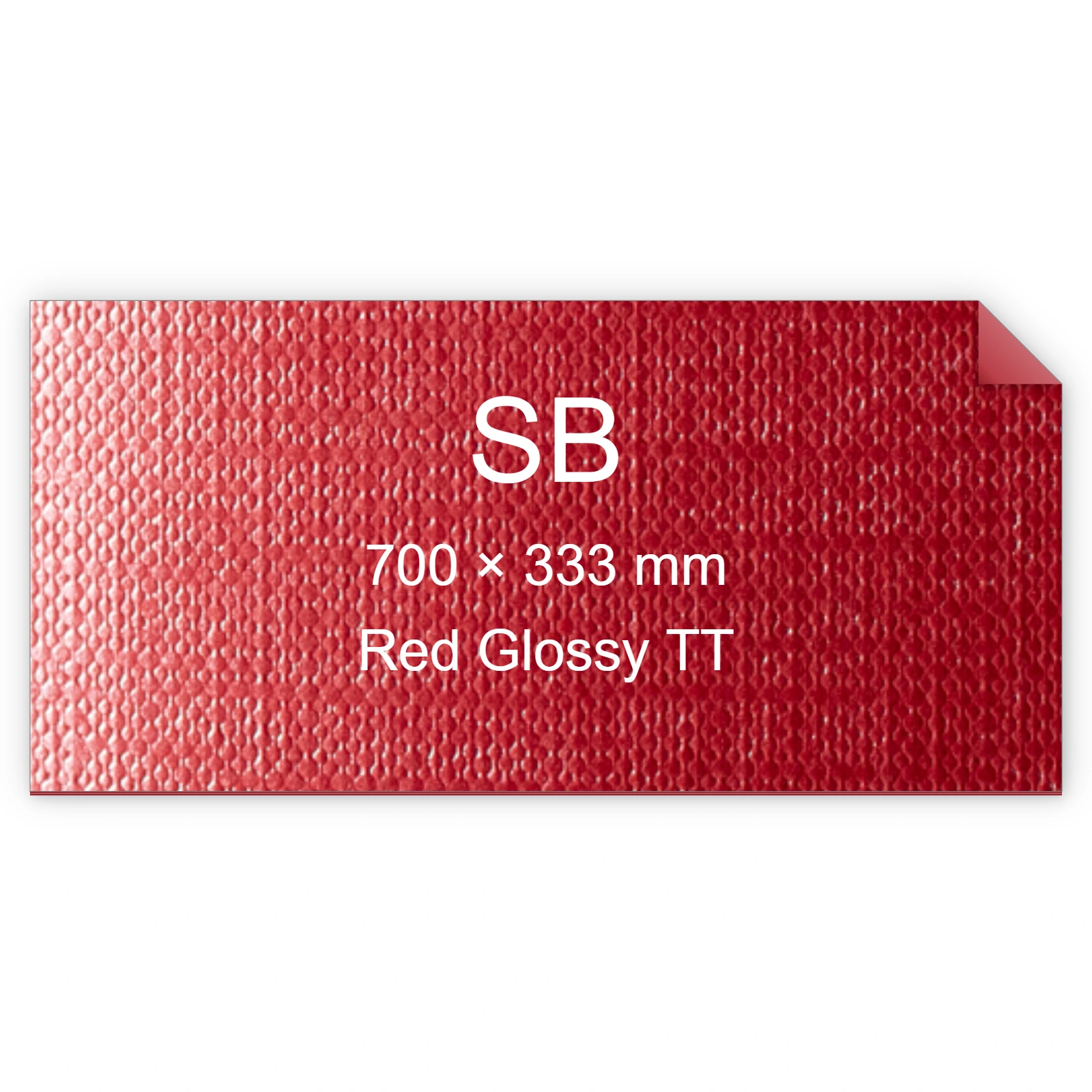 Cartoncino Favini, Classy Covers, 125 g/m², SB, RED GLOSSY TT bra6636sb