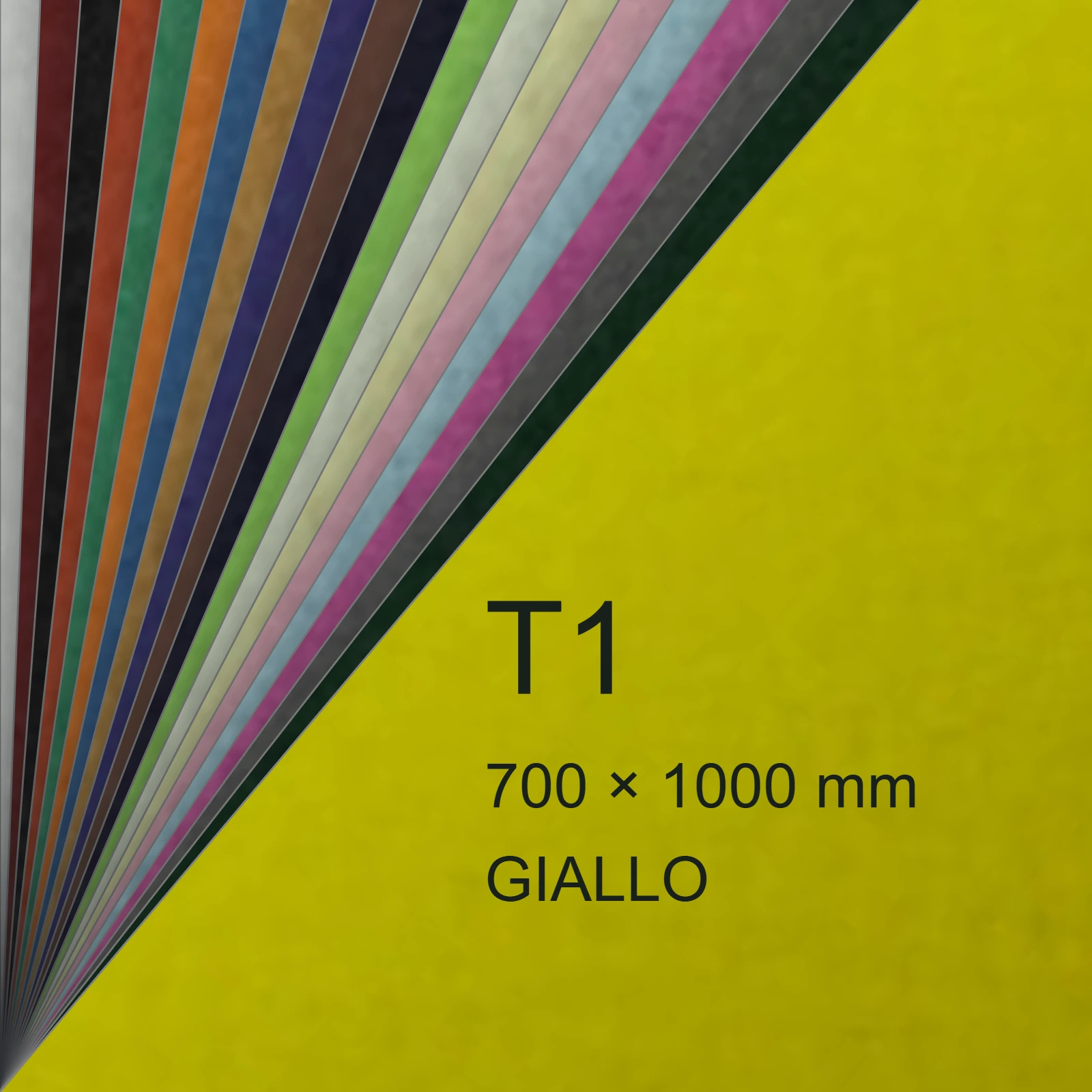Cartoncino Favini, Prisma Color Sigillo Monoruvido, 220 g/m², T1, GIALLO 02 FAVA33B0A1 - immagine aggiuntiva