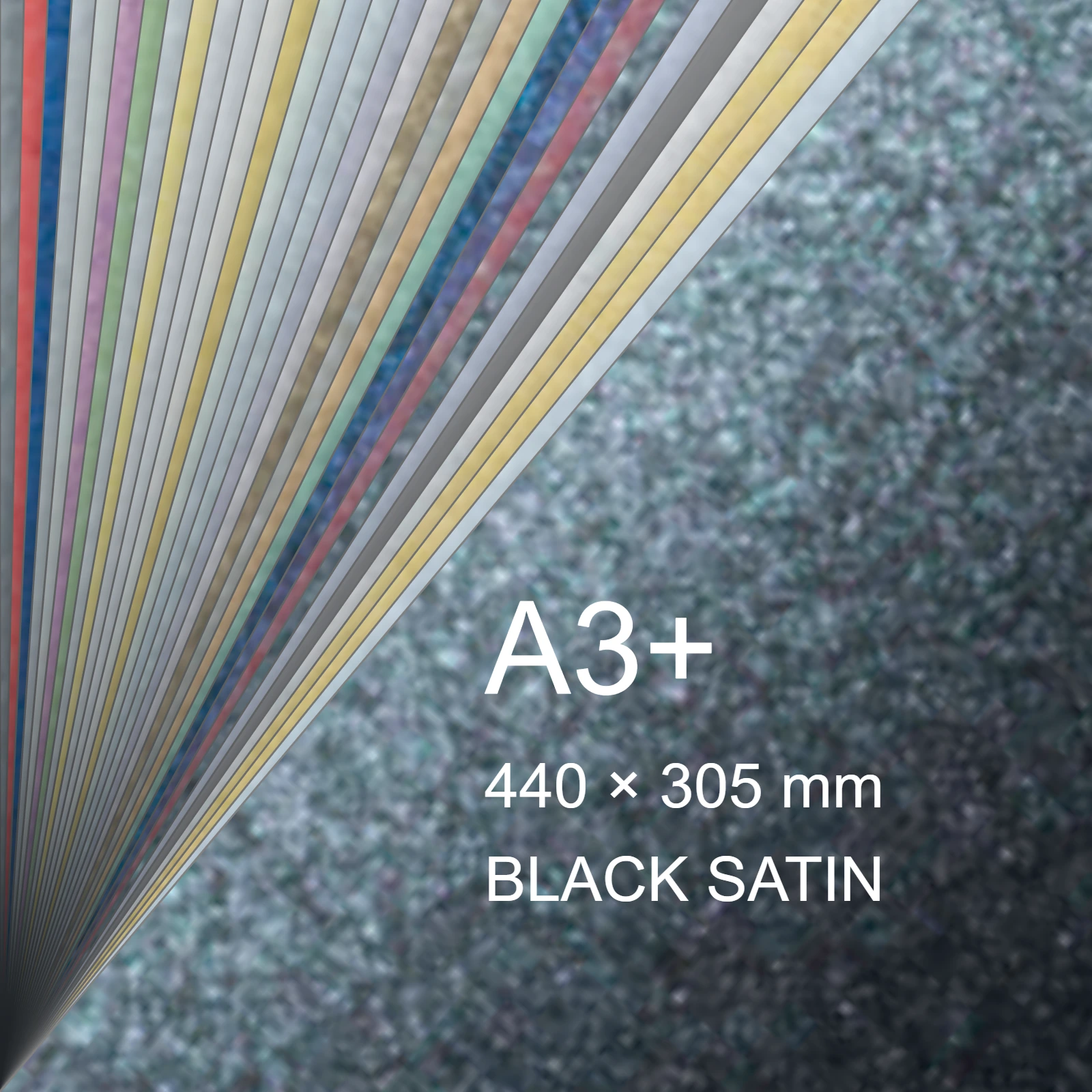 Cartoncino Favini, Majestic Satin, 290 g/m², A3+, BLACK SATIN bra1024a3+ - immagine aggiuntiva