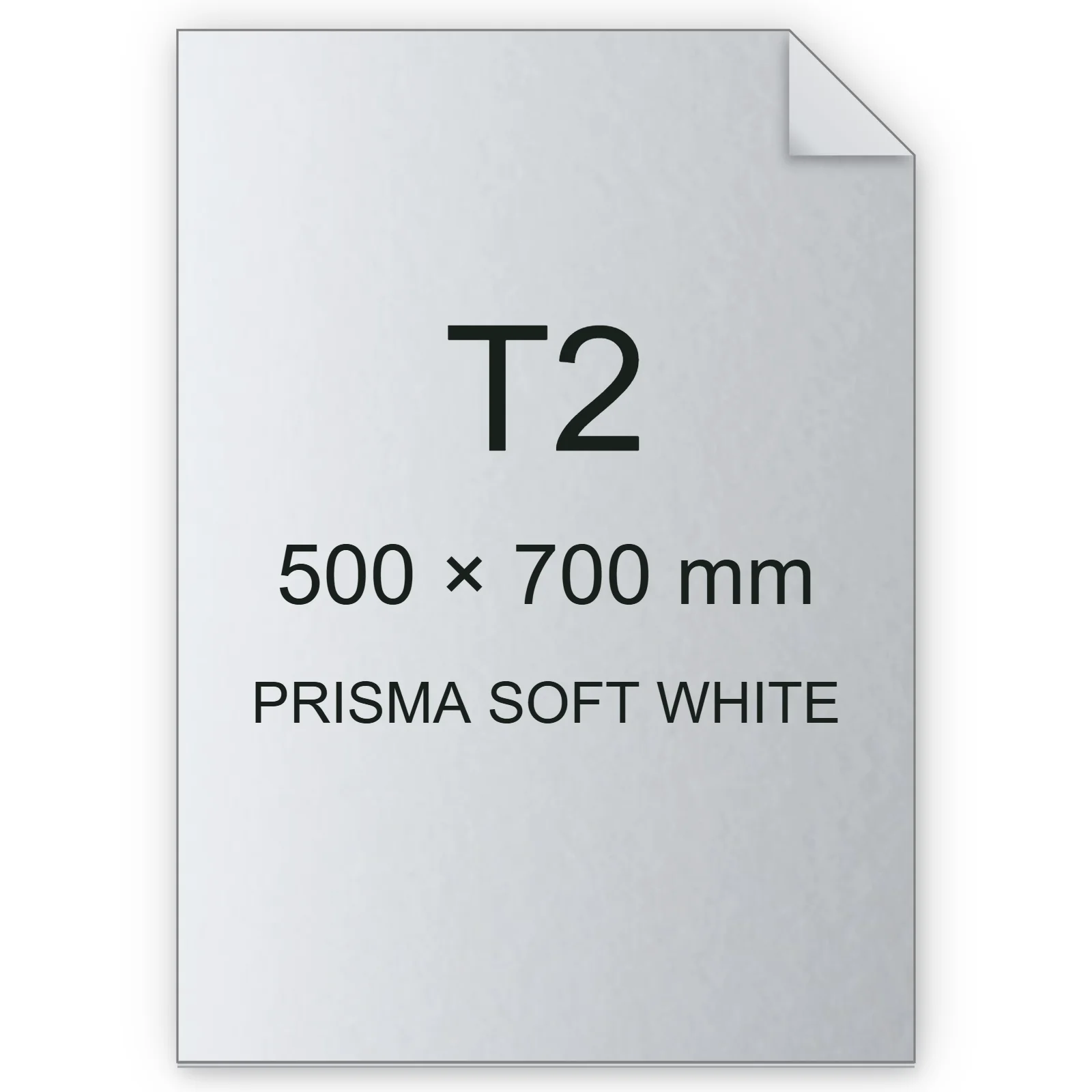 Cartoncino Favini, Dolce Vita, 320 g/m², T2, PRISMA SOFT WHITE bra6762t2