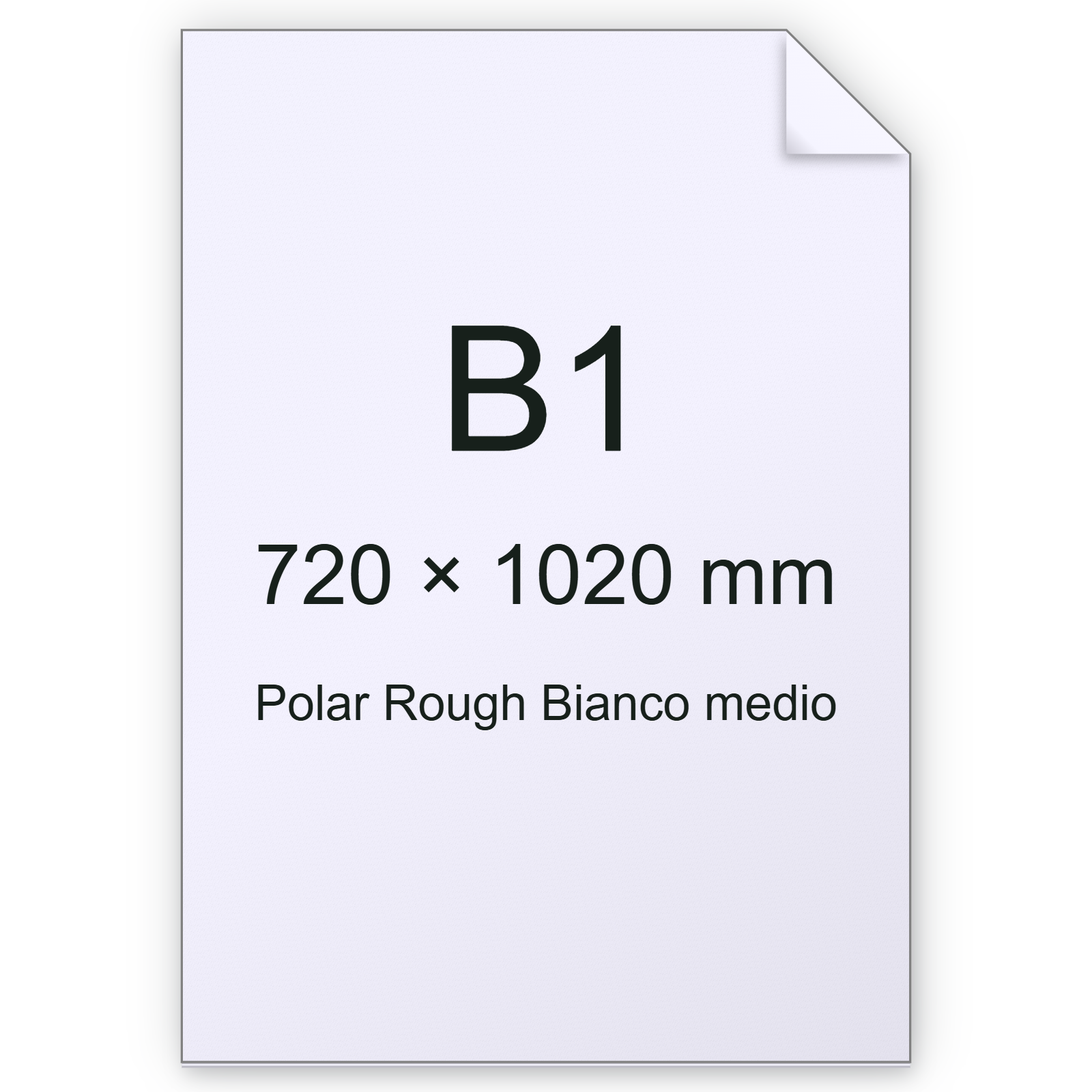 Carta Polar Rough, Munken, Bianco, 100gr, b1 bra2574b1