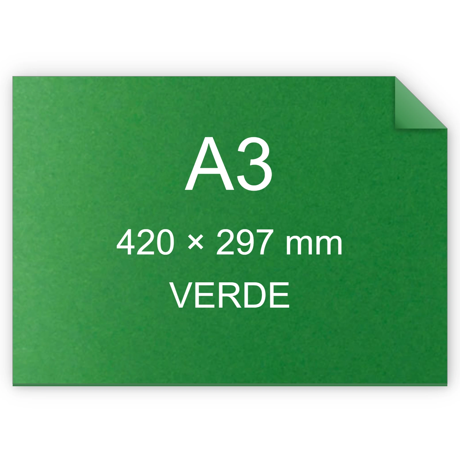Cartoncino Favini, RismaLuce, 140 g/m², A3, VERDE 60 FAVA65D213