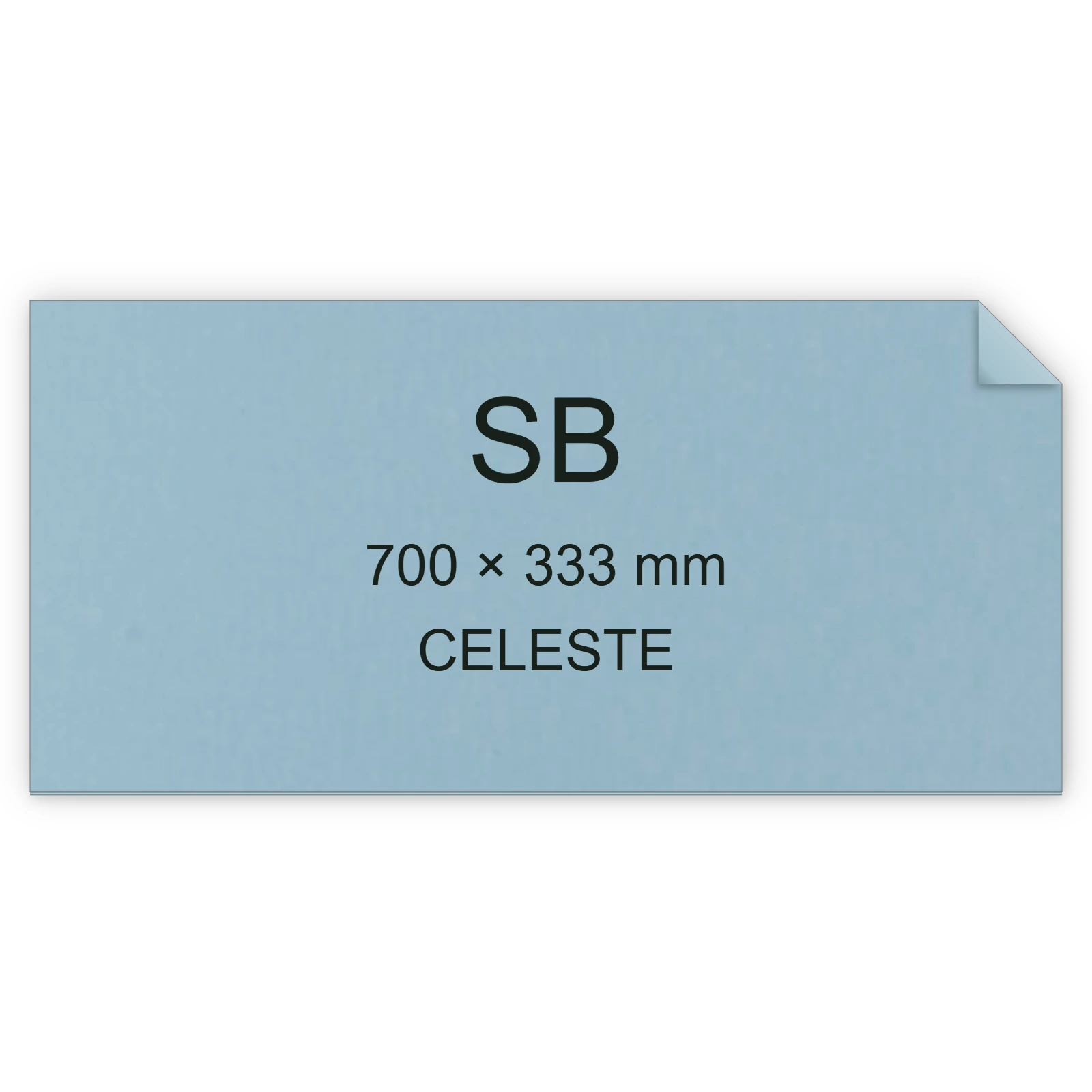 Cartoncino Favini, Bindakote Monolucido Pastello, 250 g/m², SB, CELESTE 06 bra920SB