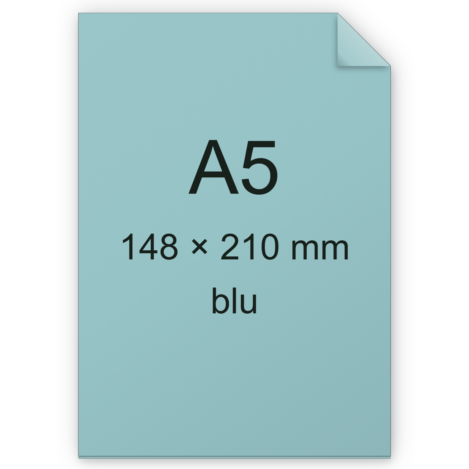 Cartoncino ManilaFormosa BLU, a5, 140gr BRA525a5