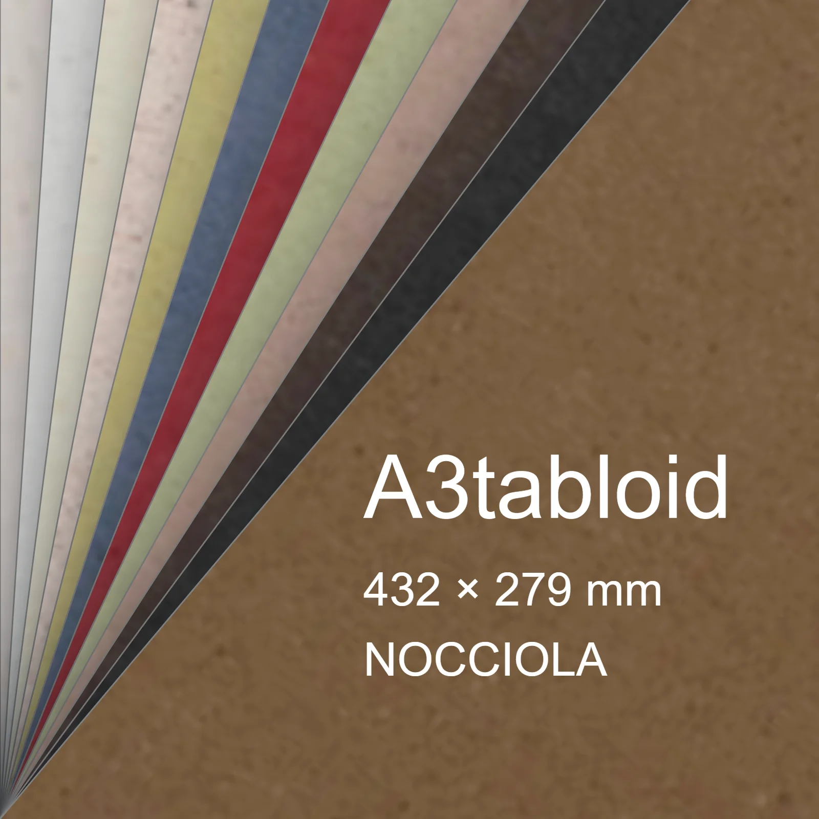Cartoncino Favini, Crush, 120 g/m², A3tabloid, NOCCIOLA bra6716a3tabloid - immagine aggiuntiva