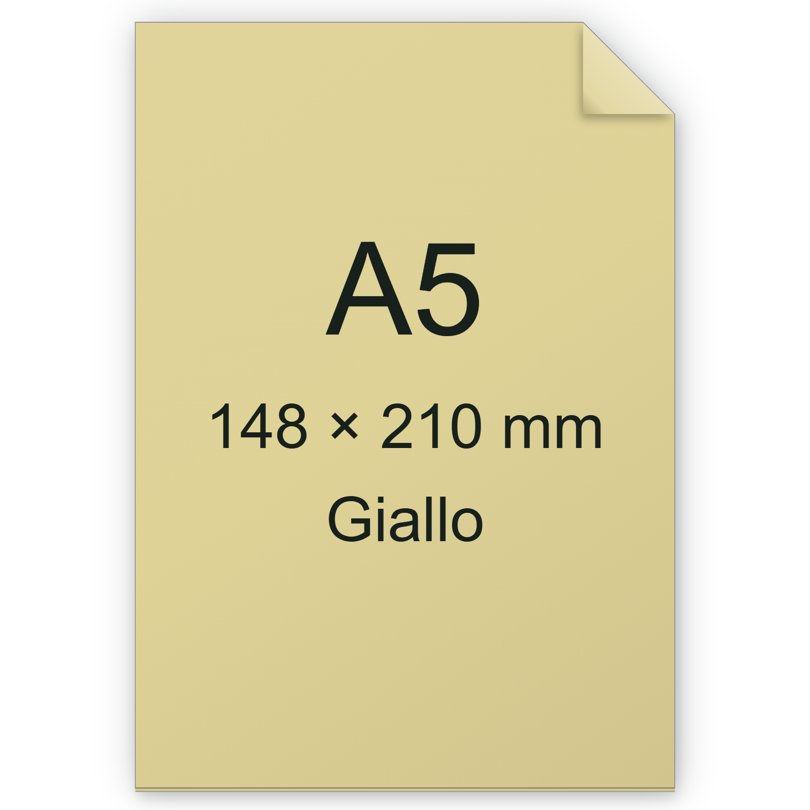 Cartoncino Favini, Burano, 200 g/m², A5, GIALLO 07 BRA553a5