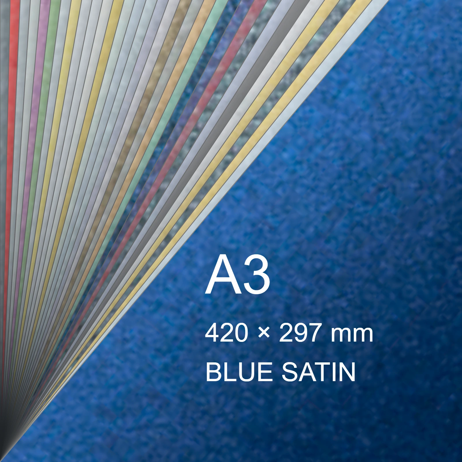 Cartoncino Favini, Majestic Satin, 290 g/m², A3, BLUE SATIN bra1021a3 - immagine aggiuntiva