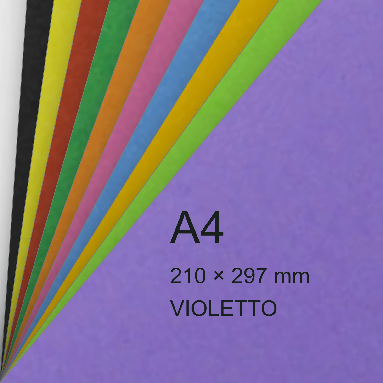 Carta Favini, RismaLuce Small Collezioni, 90 g/m², A4, VIOLETTO 49 FAVA69J144 - immagine aggiuntiva