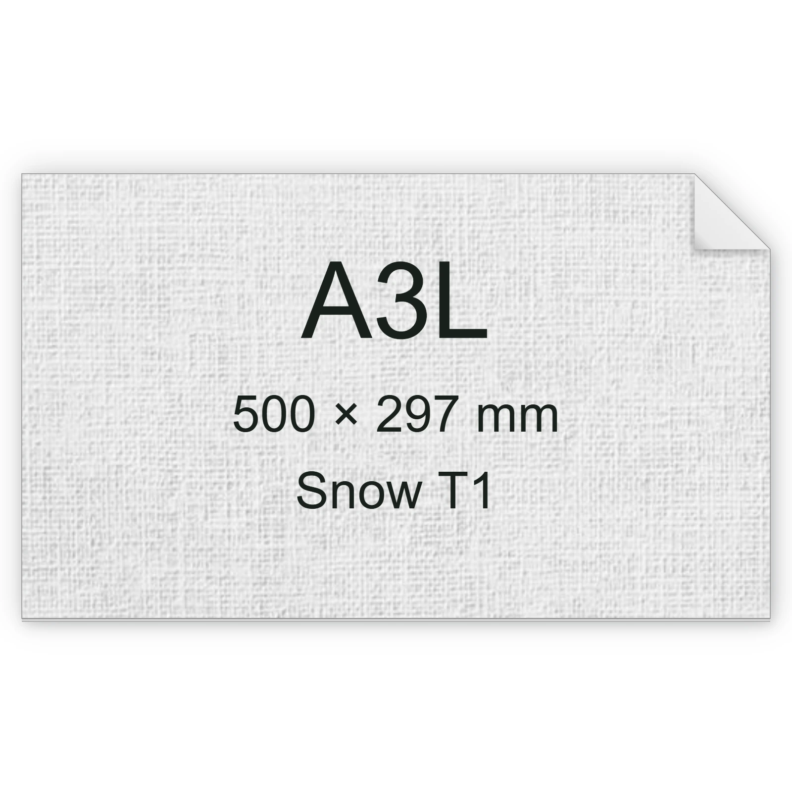 Carta Favini, Classy Covers, 115 g/m², A3L, SNOW T1 bra6639a3l
