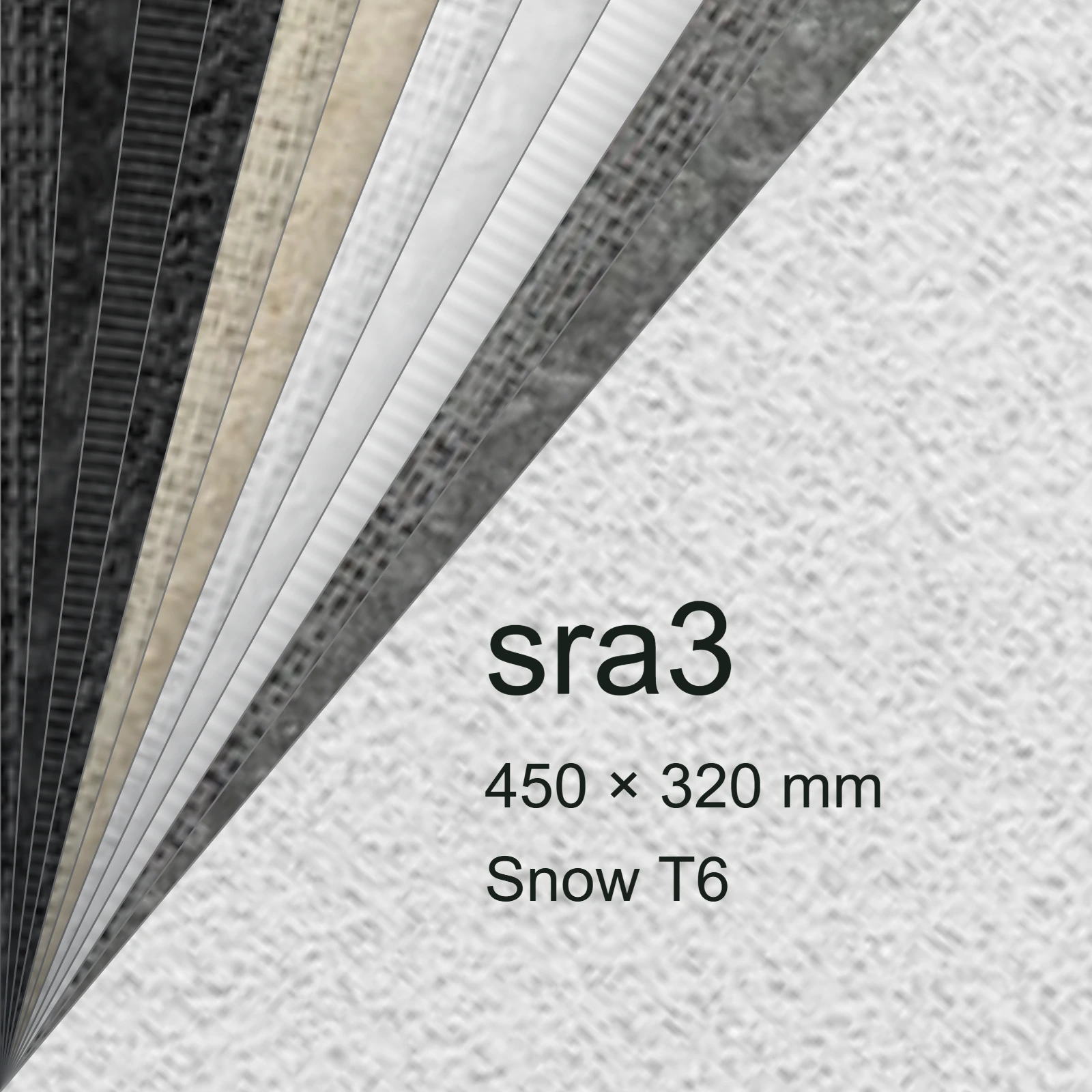 Carta Favini, Classy Covers, 115 g/m², sra3, SNOW T6 bra6642sra3 - immagine aggiuntiva