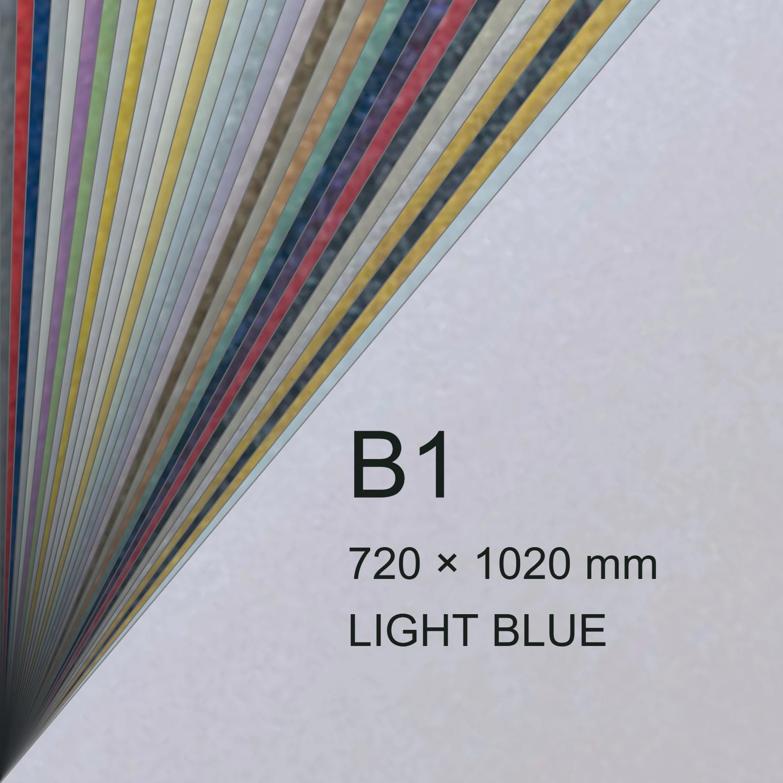 Cartoncino Favini, Majestic Chameleon, 250 g/m², B1, LIGHT BLUE bra1775b1 - immagine aggiuntiva