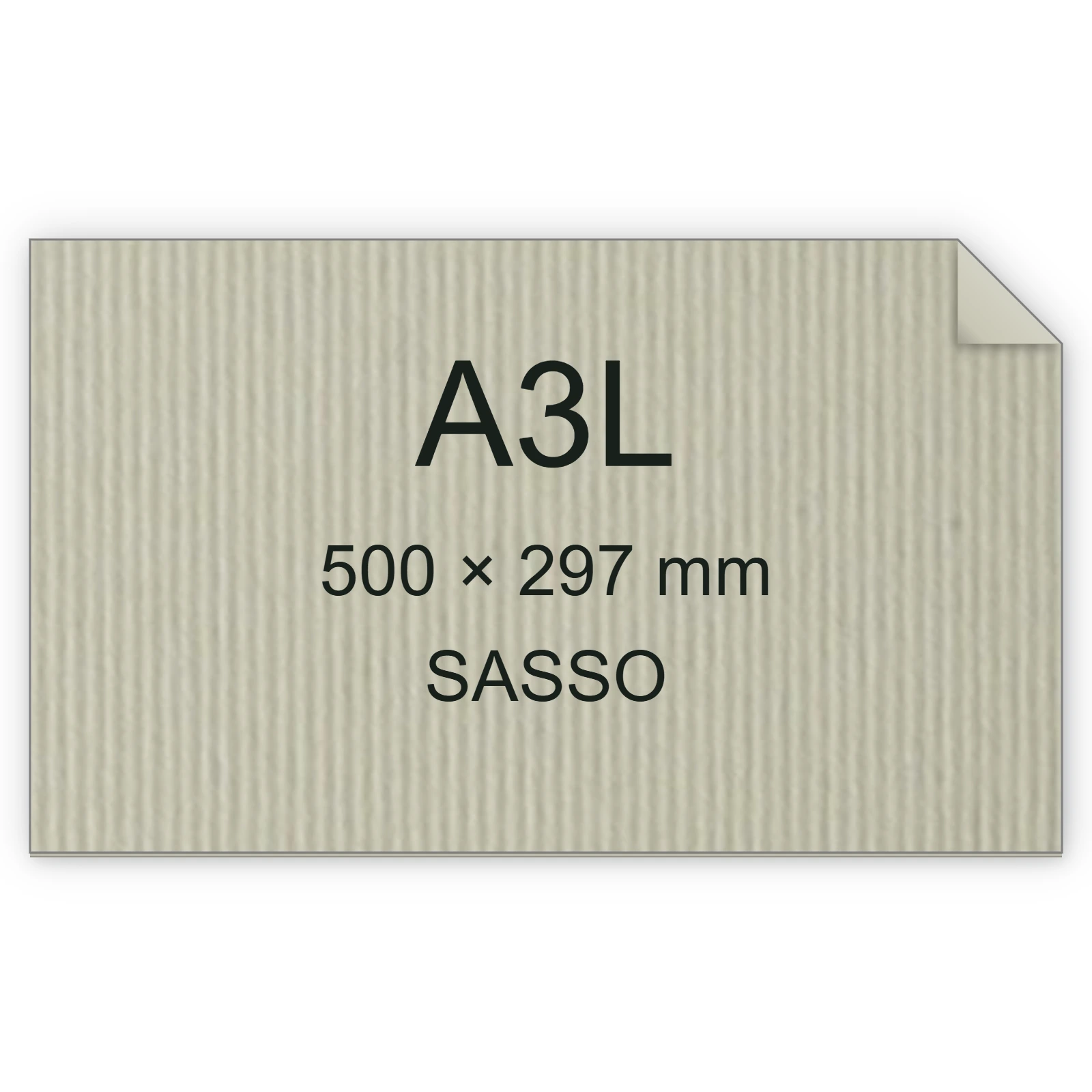 Cartoncino Favini, Twill, 240 g/m², A3L, SASSO bra6678a3l