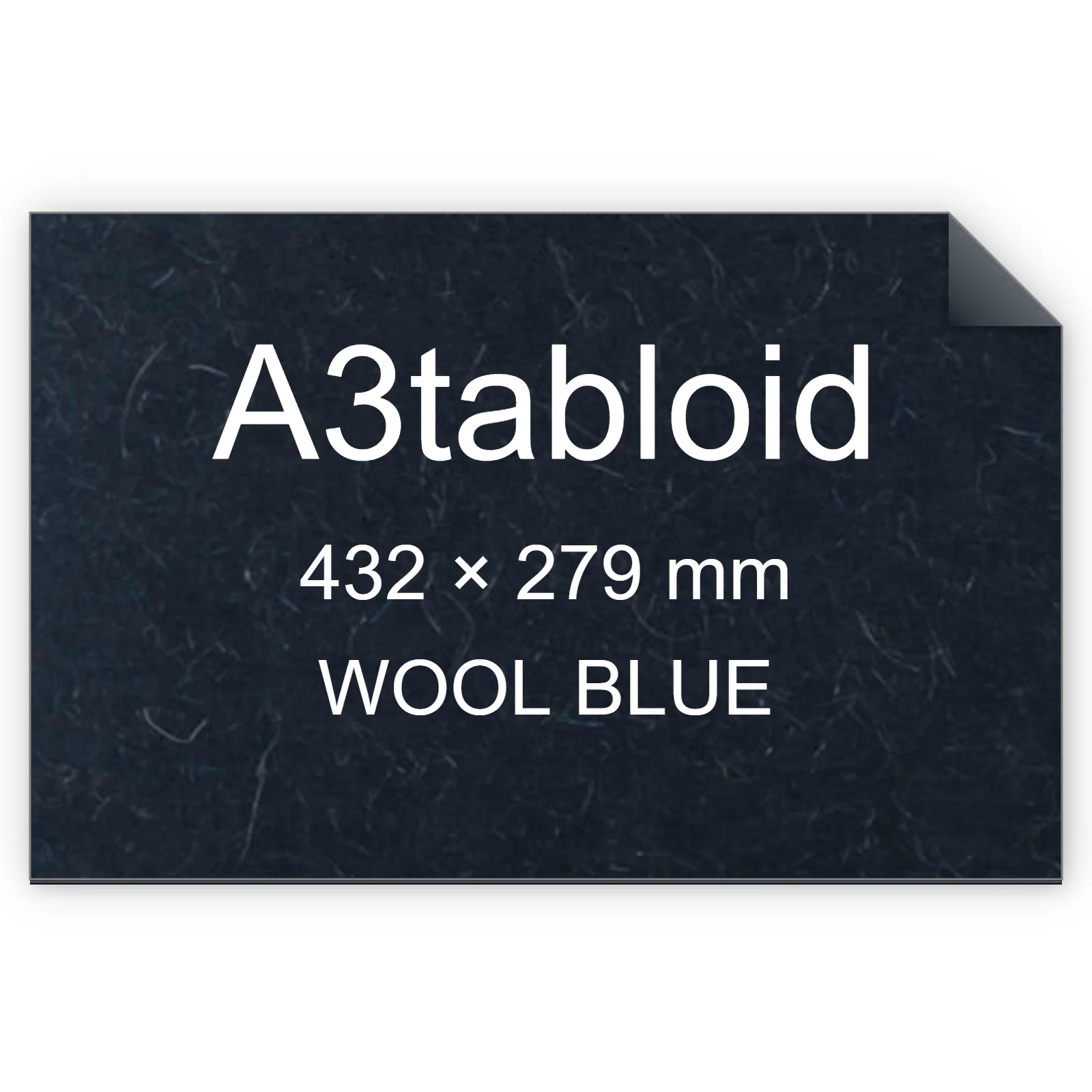 Cartoncino Favini, Refit, 250 g/m², A3tabloid, WOOL BLUE bra6741a3tabloid