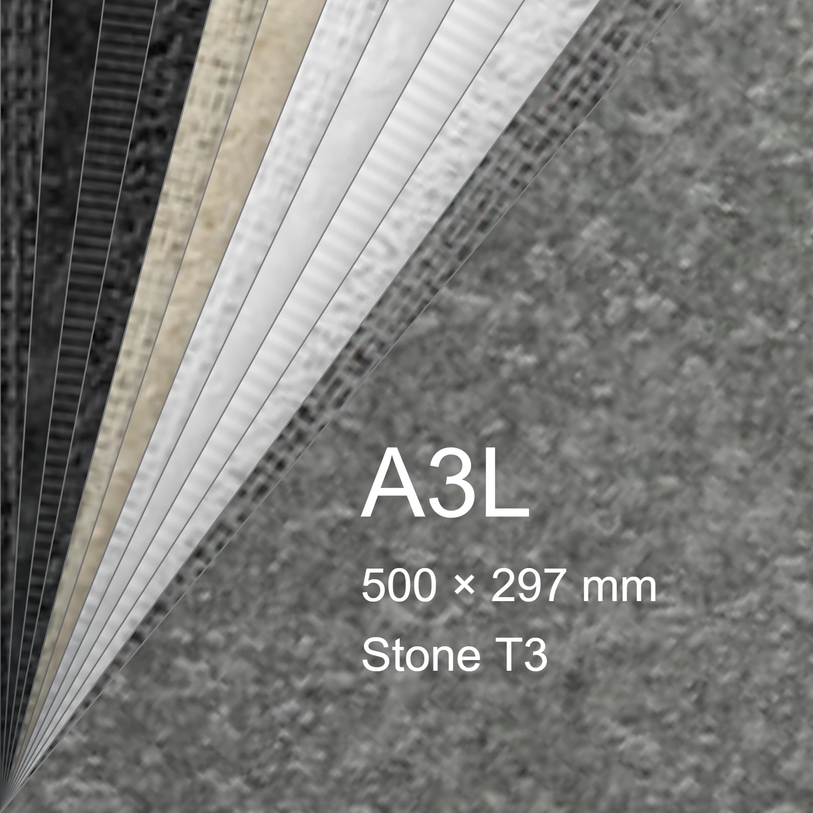 Carta Favini, Classy Covers, 115 g/m², A3L, STONE T3 bra6646a3l - immagine aggiuntiva