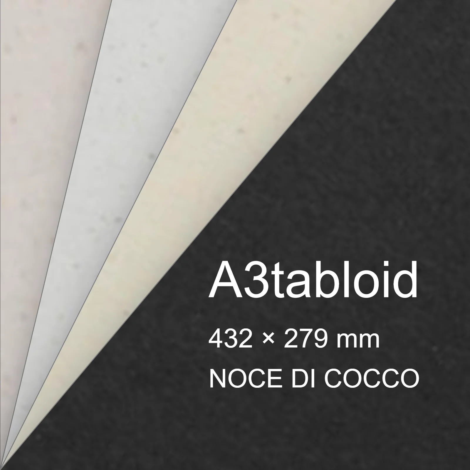 Carta Favini, Crush, 100 g/m², A3tabloid, NOCE DI COCCO bra6722a3tabloid - immagine aggiuntiva