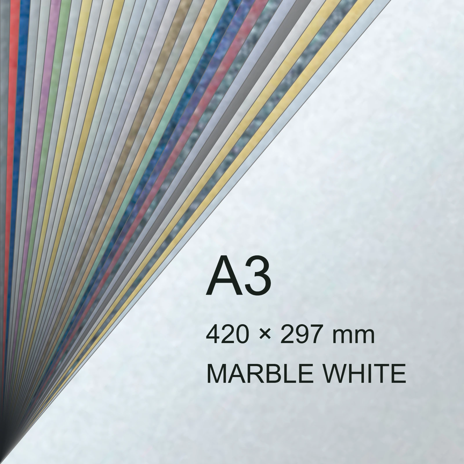 Cartoncino Favini, Majestic Classic, 290 g/m², A3, MARBLE WHITE bra749a3 - immagine aggiuntiva