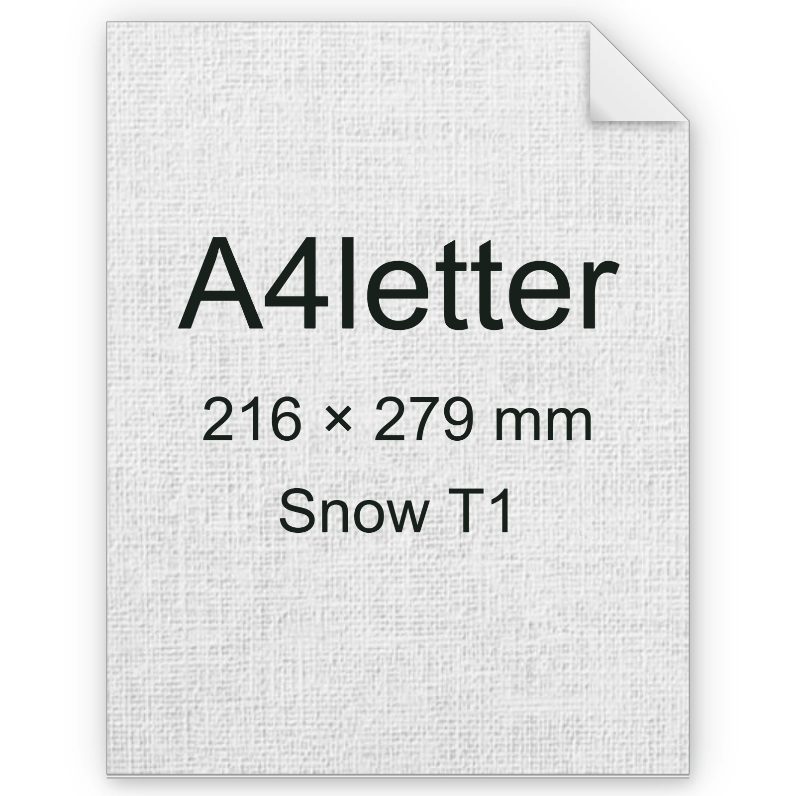 Carta Favini, Classy Covers, 115 g/m², A4letter, SNOW T1 bra6639a4letter