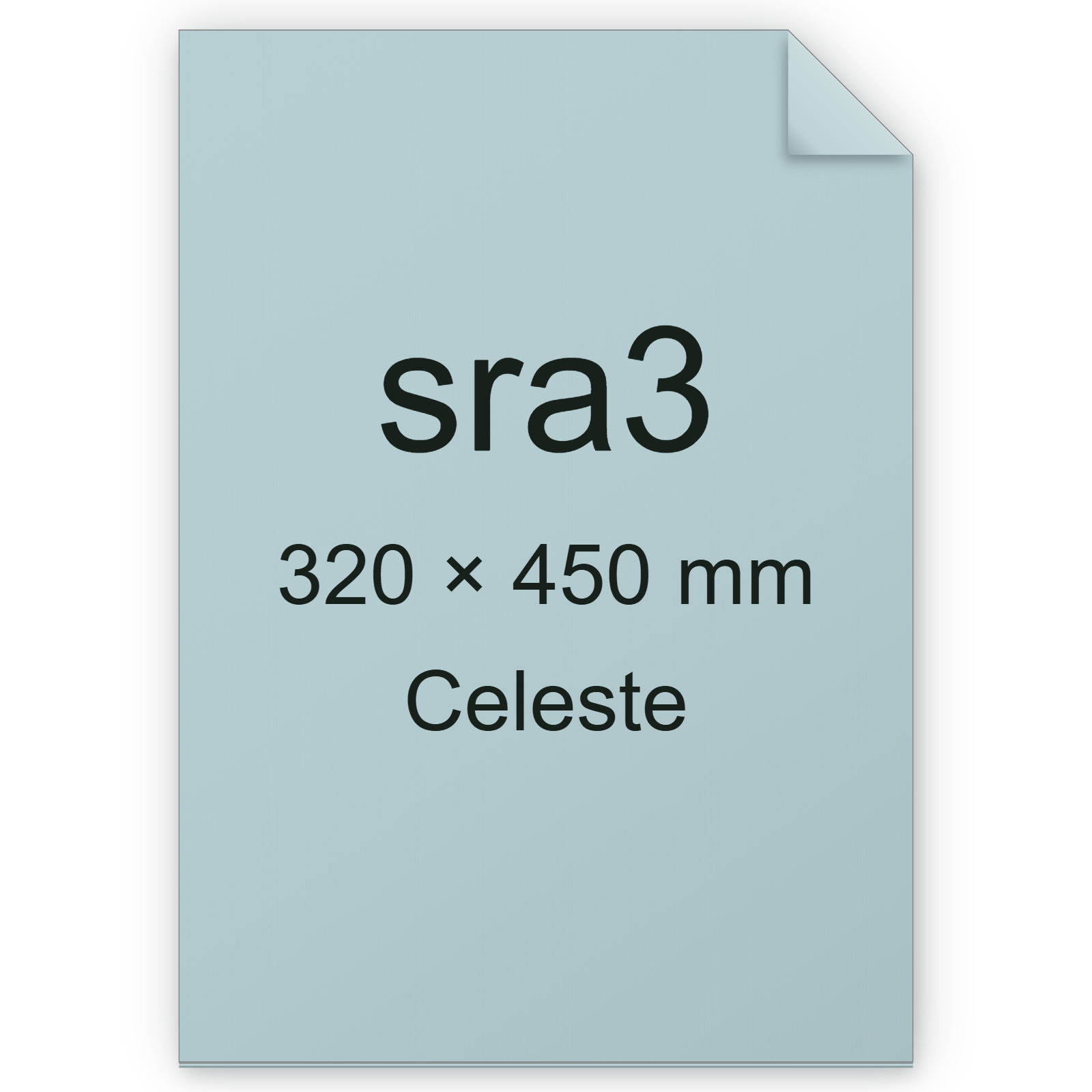 Cartoncino Favini, Burano, 140 g/m², SRA3, CELESTE 03 bra835sra3