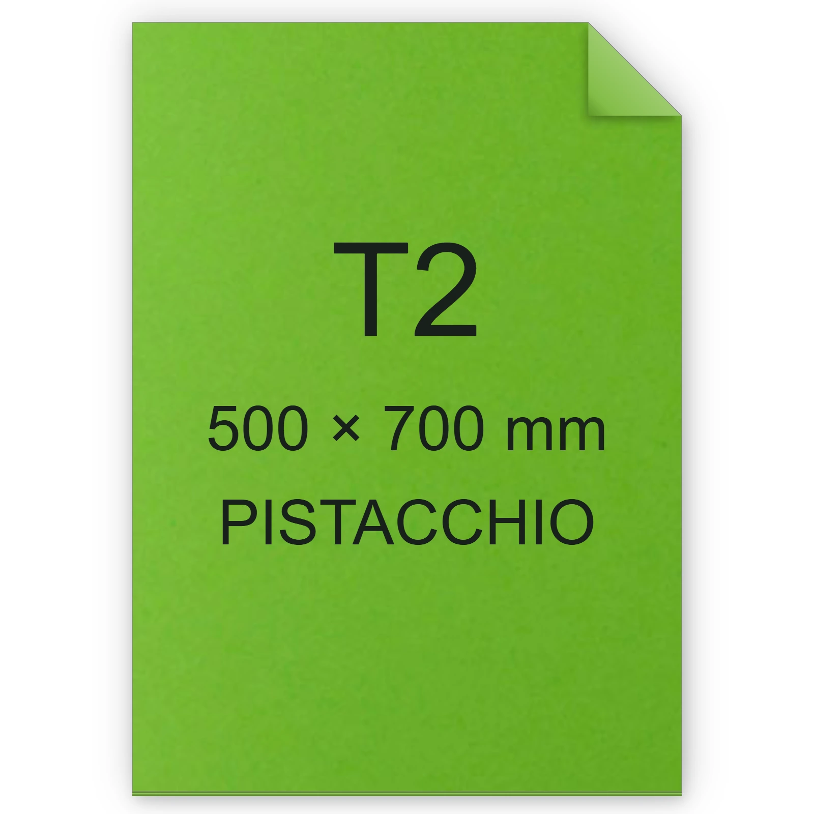 Cartoncino Favini, Bristol Color Sigillo, 200 g/m², T2, PISTACCHIO 54 FAVA35M012