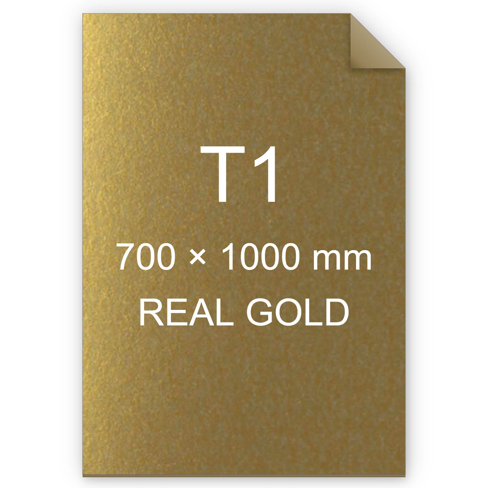 Cartoncino Favini, Majestic Luxus, 290 g/m², T1, REAL GOLD bra632t1