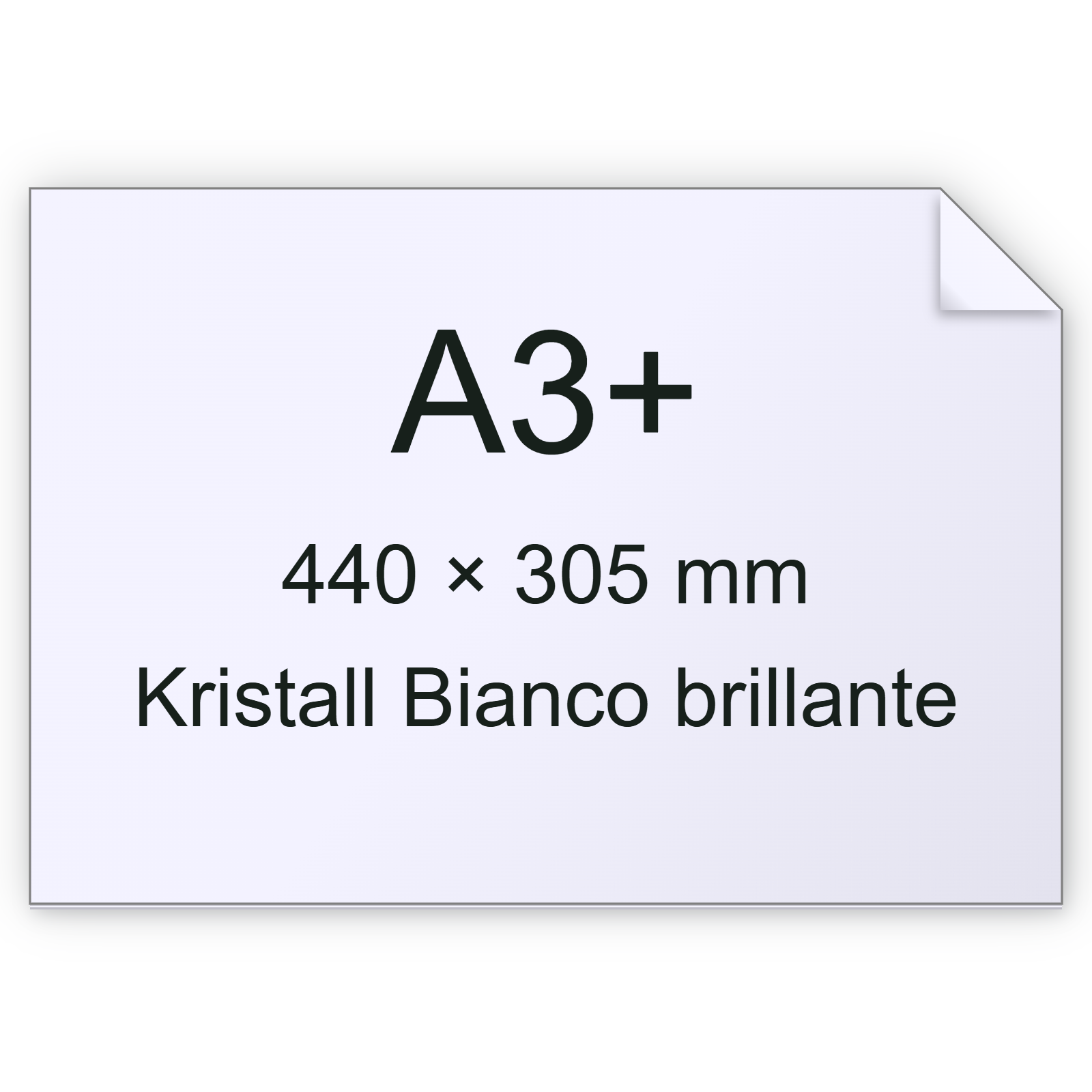 CartoncinoKristall, Munken, BiancoBrillante, 120gr, a3+ bra1757a3+