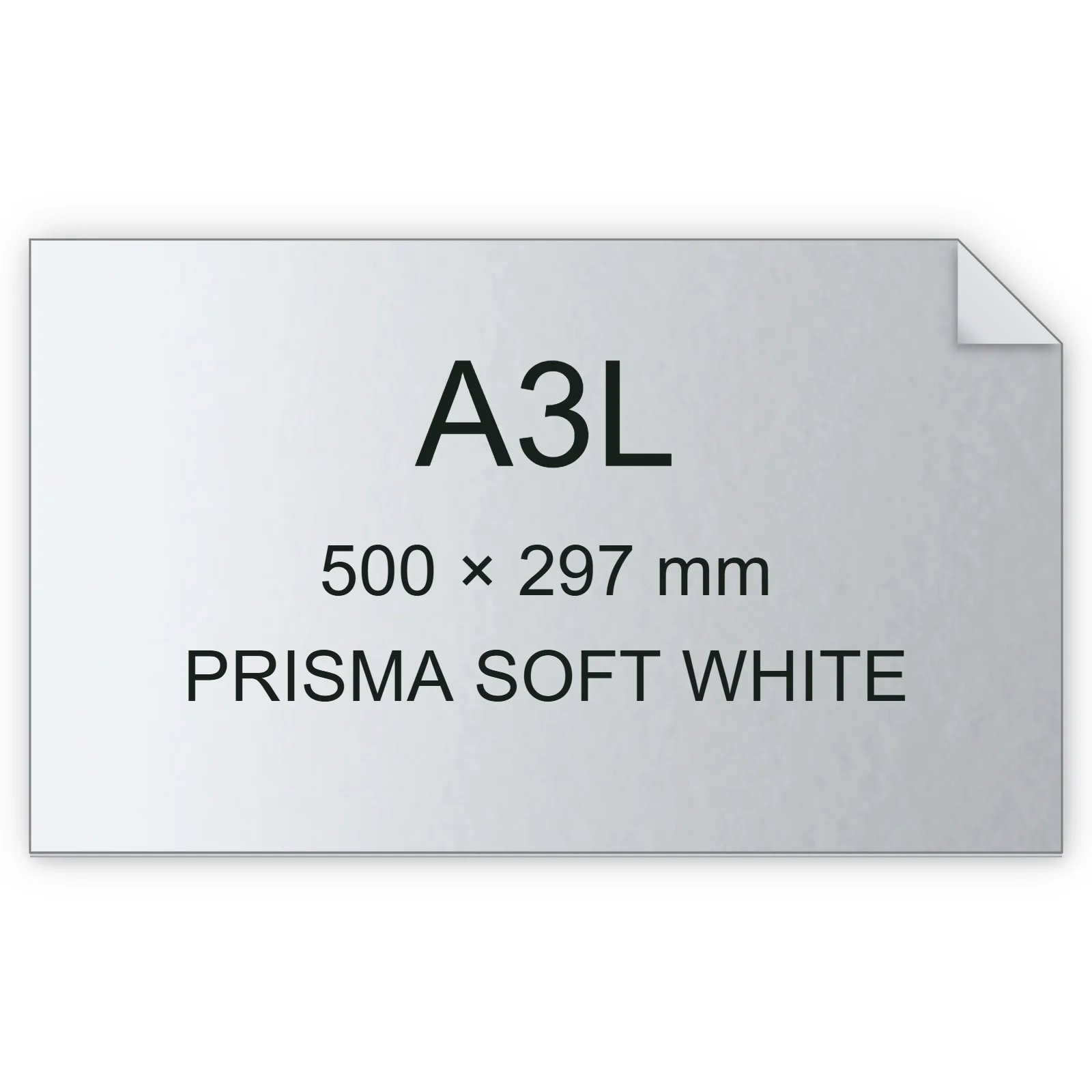 Cartoncino Favini, Dolce Vita, 320 g/m², A3L, PRISMA SOFT WHITE bra6762a3l