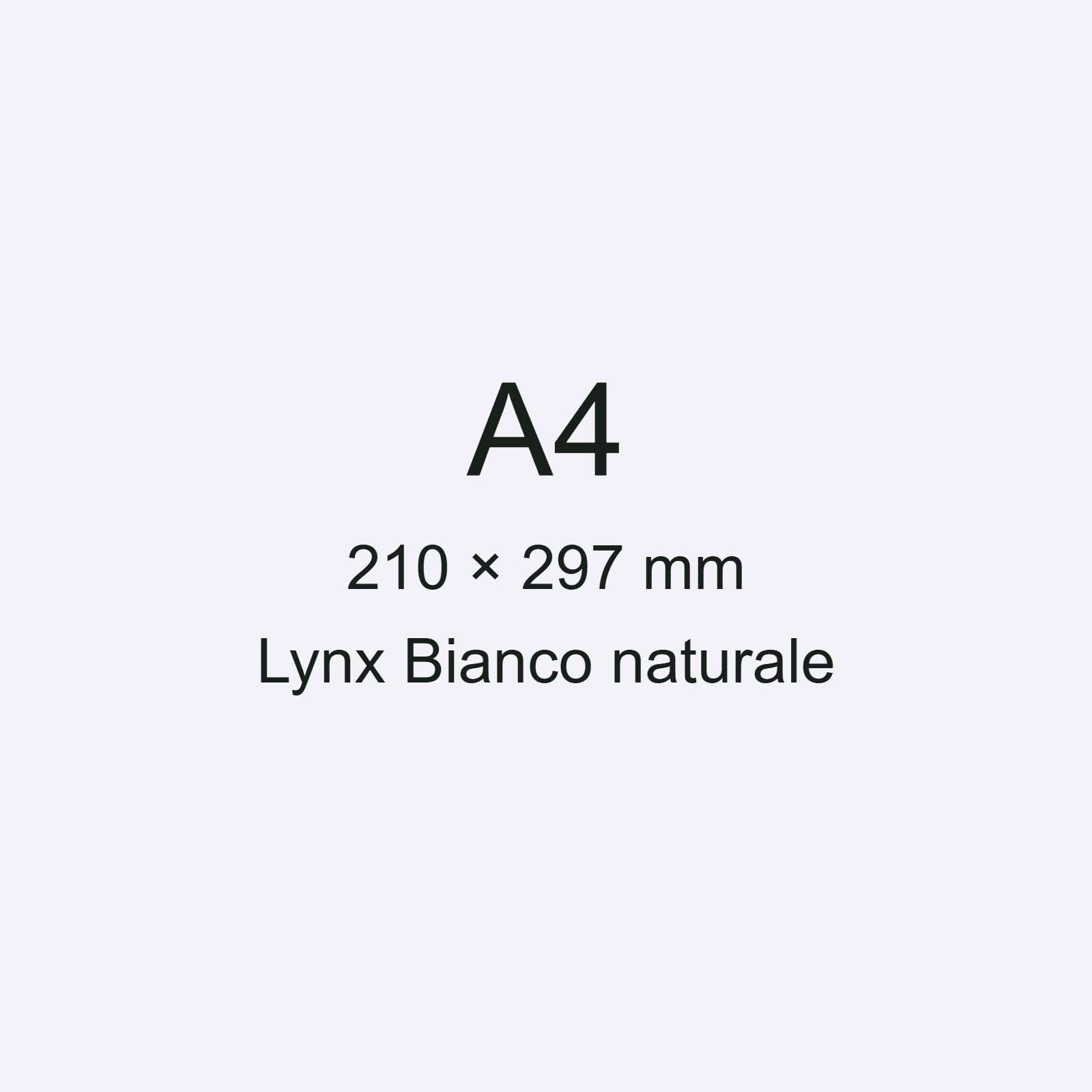 CartoncinoLynx, Munken, BiancoNATURALE, 170gr, A4 BRA1857 - immagine aggiuntiva