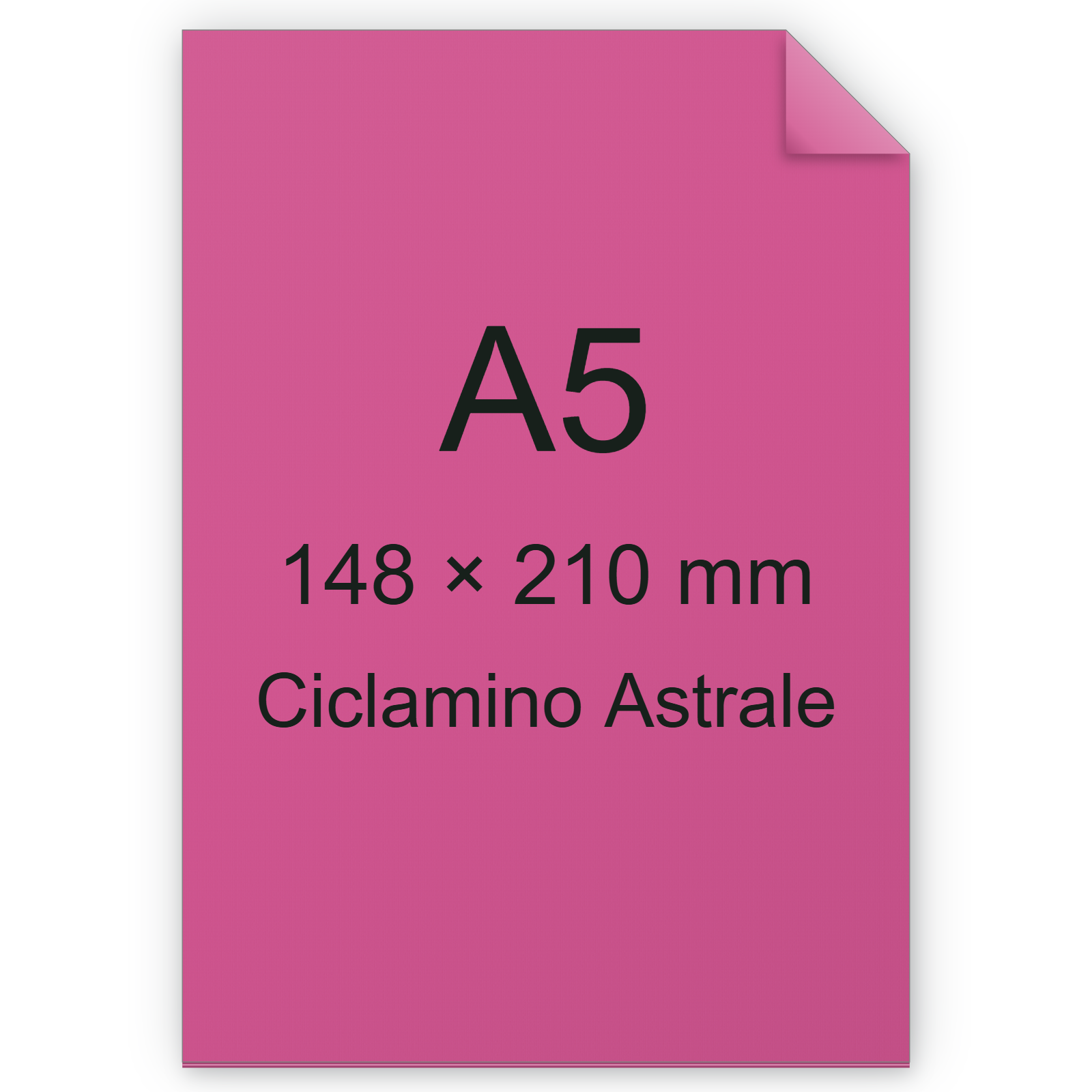 Cartoncino Favini, Burano, 200 g/m², A5, CICLAMINO ASTRALE 58 BRA584a5