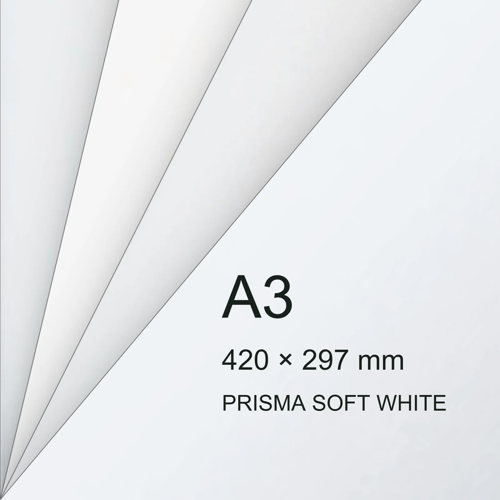 Cartoncino Favini, Dolce Vita, 320 g/m², A3, PRISMA SOFT WHITE bra6762a3 - immagine aggiuntiva