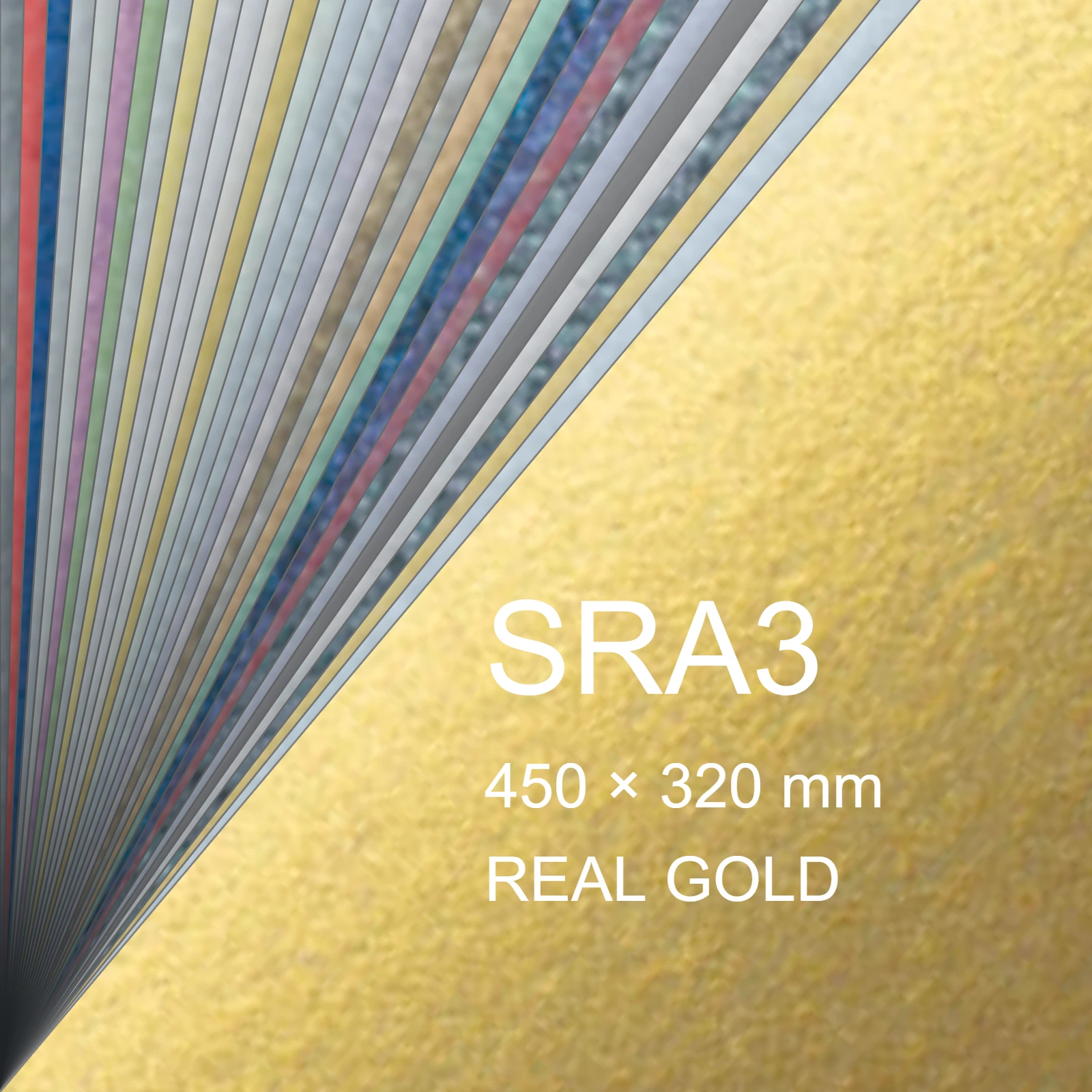 Cartoncino Favini, Majestic Luxus, 290 g/m², SRA3, REAL GOLD bra632sra3 - immagine aggiuntiva