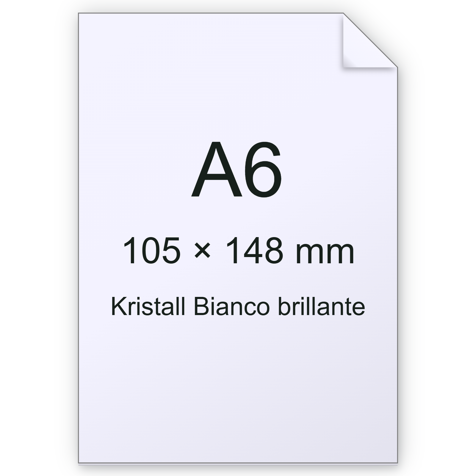 CartoncinoKristall, Munken, BiancoBrillante, 120gr, a6 bra1757a6