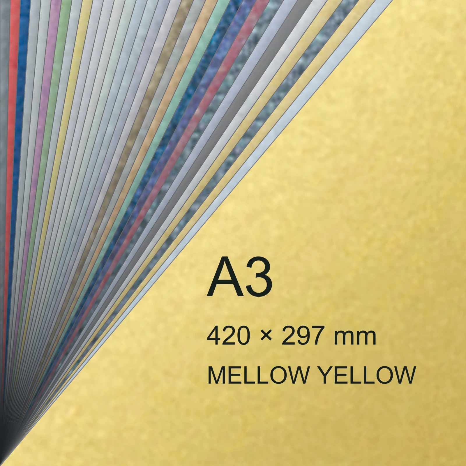 Cartoncino Favini, Majestic Classic, 290 g/m², A3, MELLOW YELLOW bra751a3 - immagine aggiuntiva