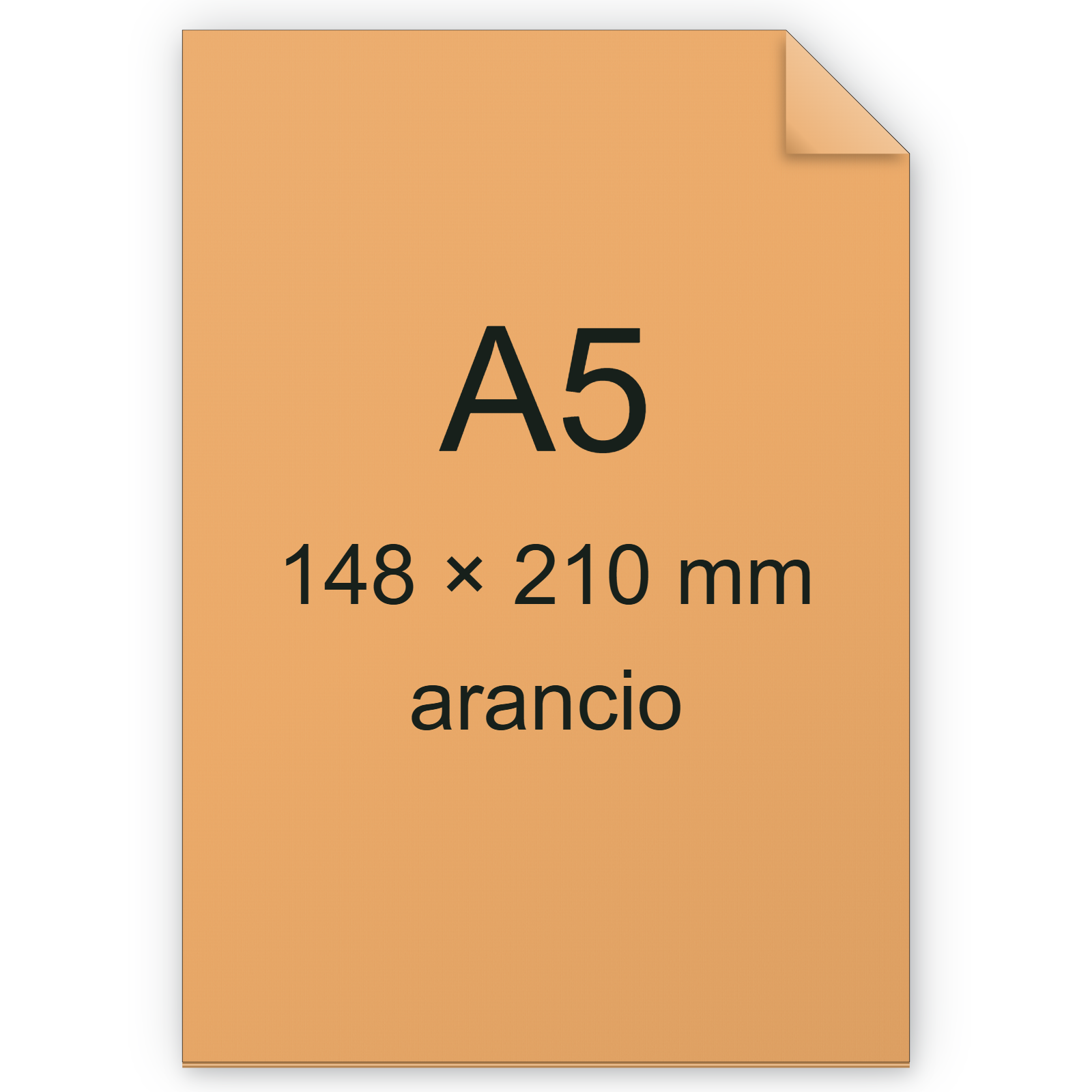 Cartoncino ManilaFormosa ARANCIO, a5, 140gr bra524a5