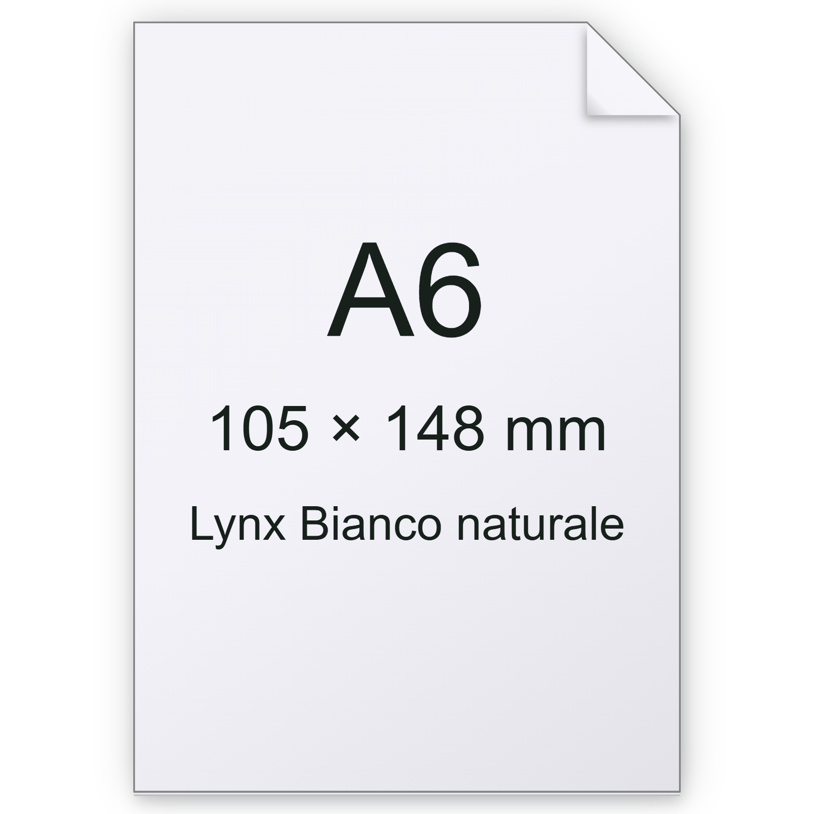 CartaLynx, Munken, BiancoNATURALE, 90gr, a6 bra1850a6