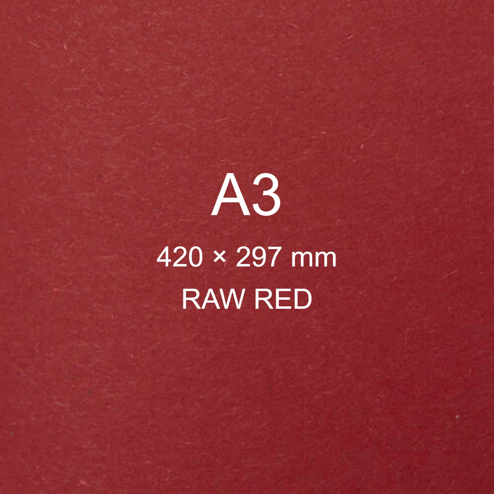 Cartoncino Favini, Shiro Echo Raw, 250 g/m², A3, RAW RED bra6670a3 - immagine aggiuntiva