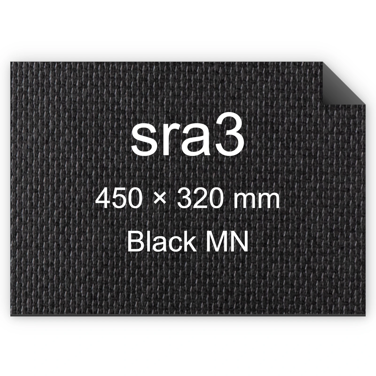 Cartoncino Favini, Classy Covers, 120 g/m², sra3, BLACK MN bra6634sra3