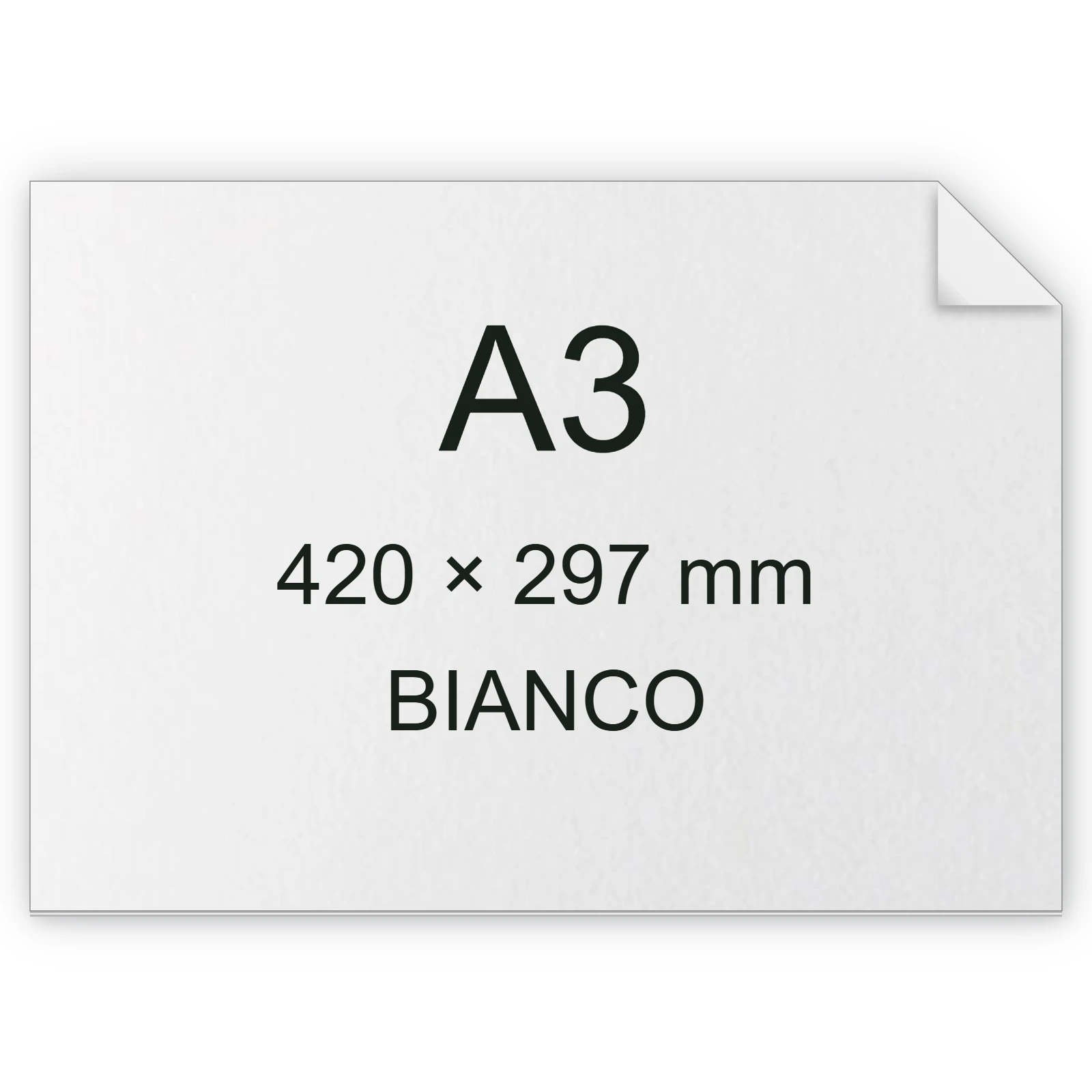 Cartoncino Favini, Sumo (3 mm), 2150 g/m², A3, BIANCO BRA89a3